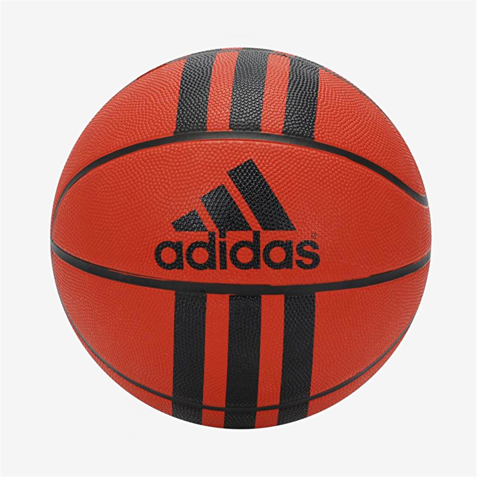 Adidas 3S Rubber 218977 Siyah Beyaz Basket Topu turuncu