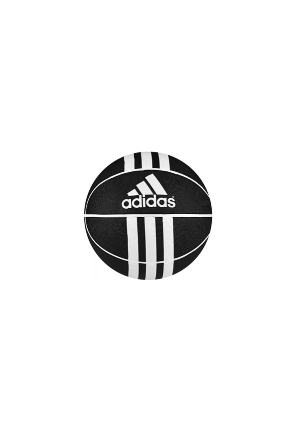 Adidas 3S Rubber 279008 Siyah Beyaz Basket Topu Siyah Beyaz