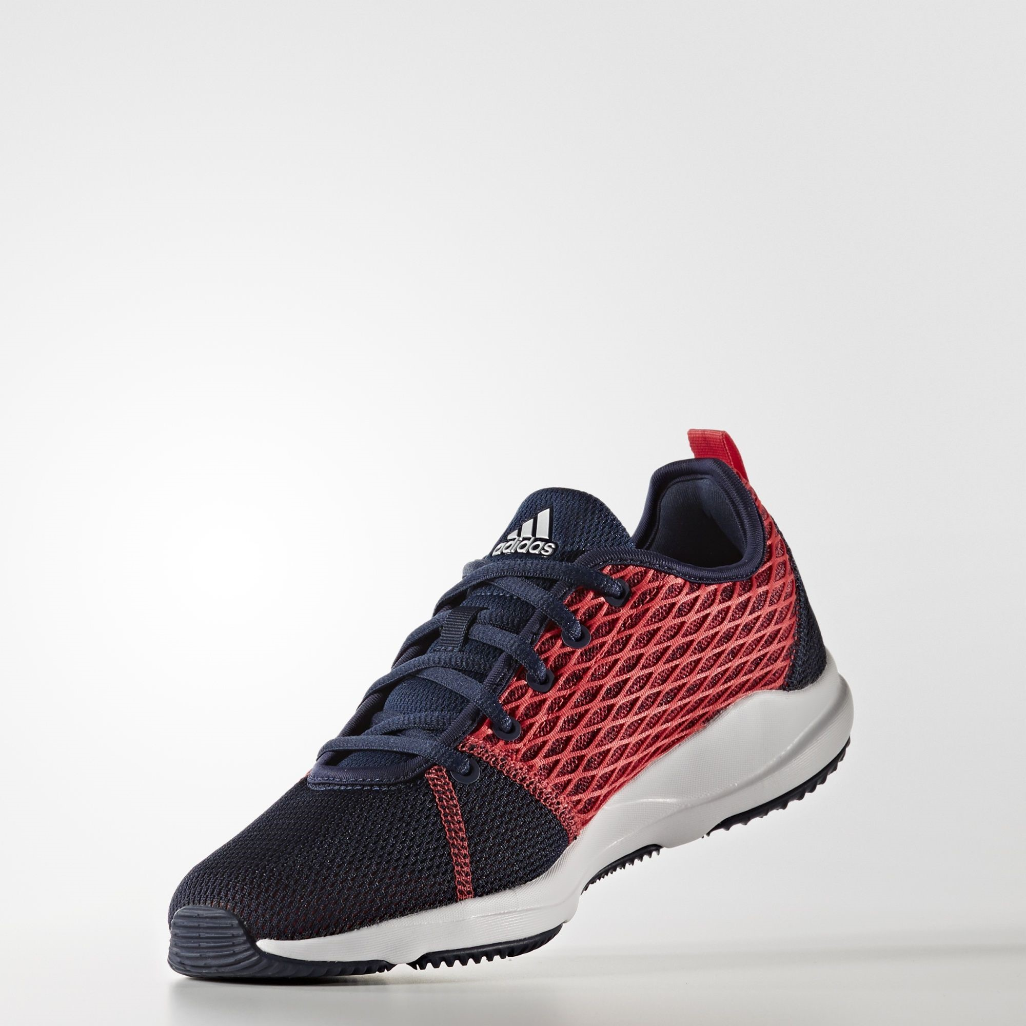 Adidas BA8741 Arianna Cloudfoam Kadın Yürüyüş Ayakkabısı lacivert turuncu