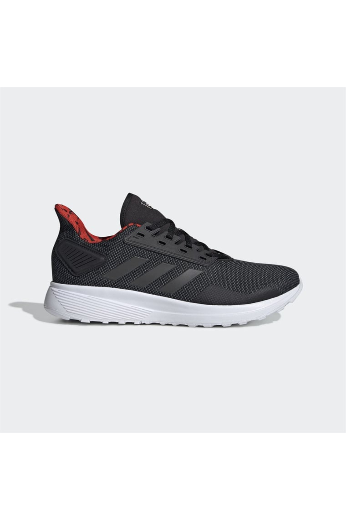 Adidas F3706 DURAMO 9  Erkek Yürüyüş Ayakkabı Siyah Beyaz