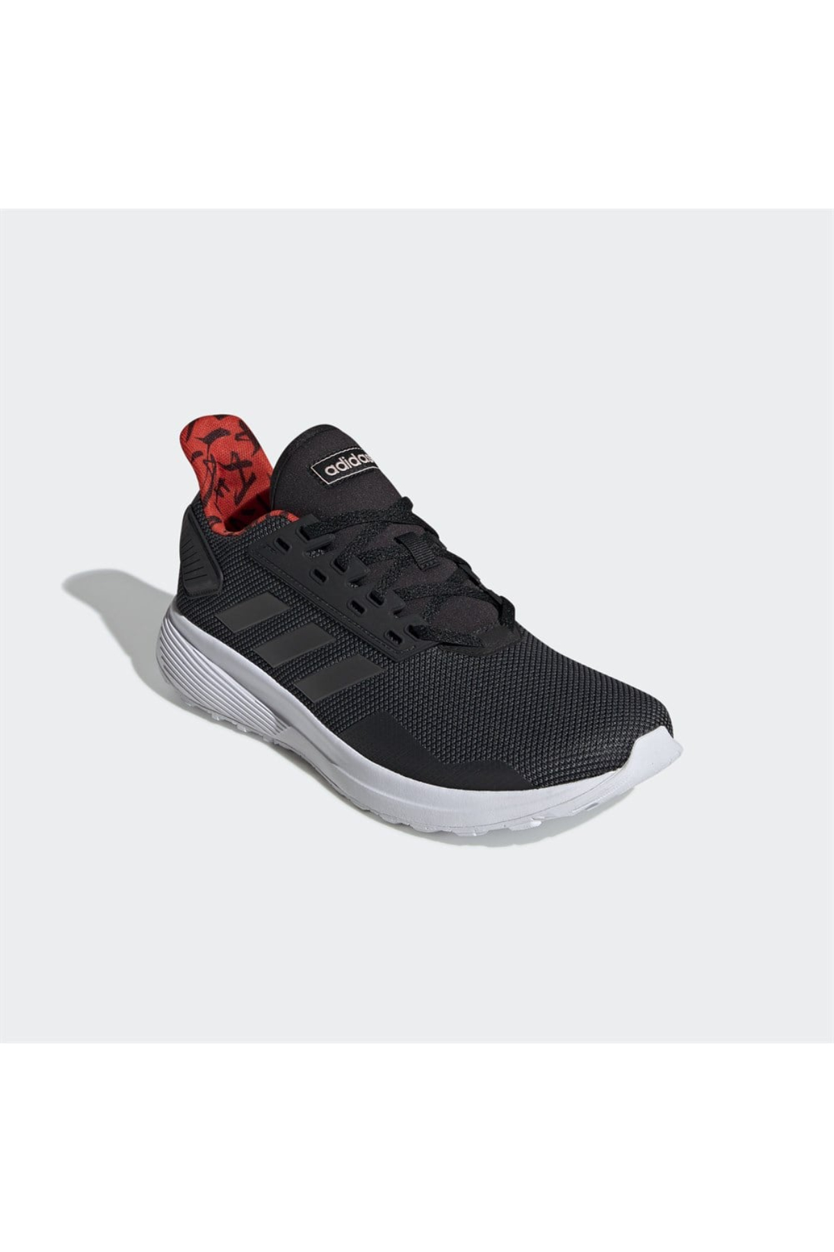 Adidas F3706 DURAMO 9  Erkek Yürüyüş Ayakkabı Siyah Beyaz
