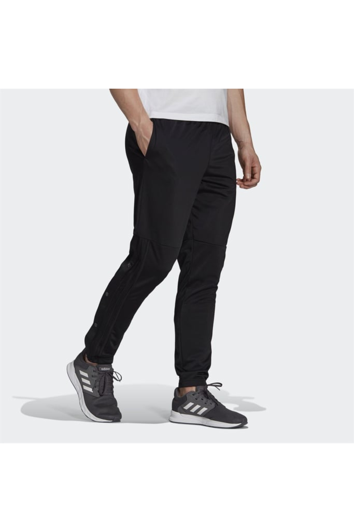 Adidas GK8992 M 3S TR SNAP PT Erkek Eşofman Altı Siyah