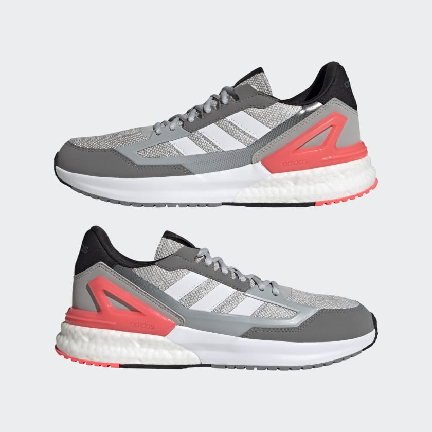 Adidas GW1106 Nebzed Super Erkek Yürüyüş Ayakkabısı Gri Turuncu