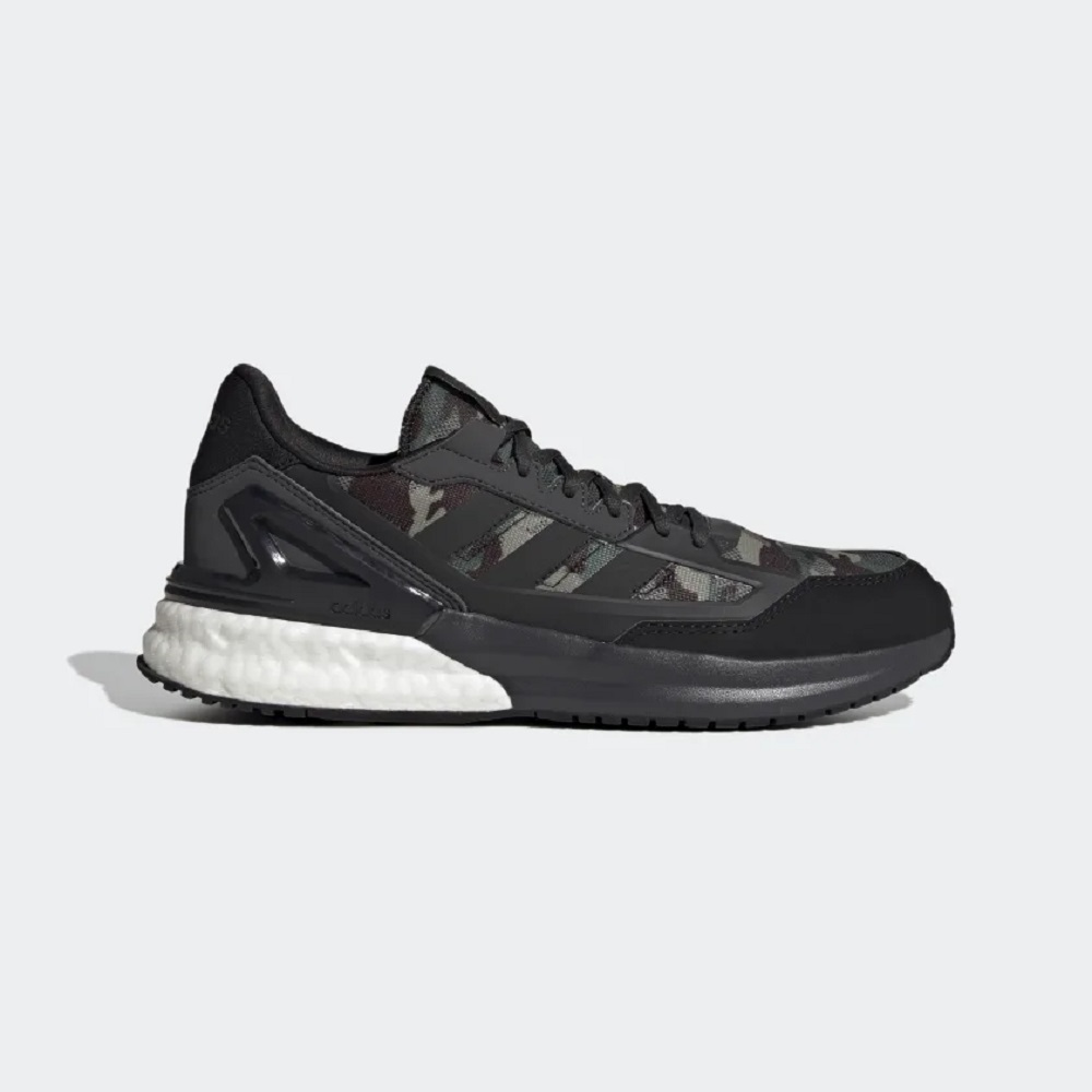 Adidas GW1106 Nebzed Super Erkek Yürüyüş Ayakkabısı Siyah Yeşil