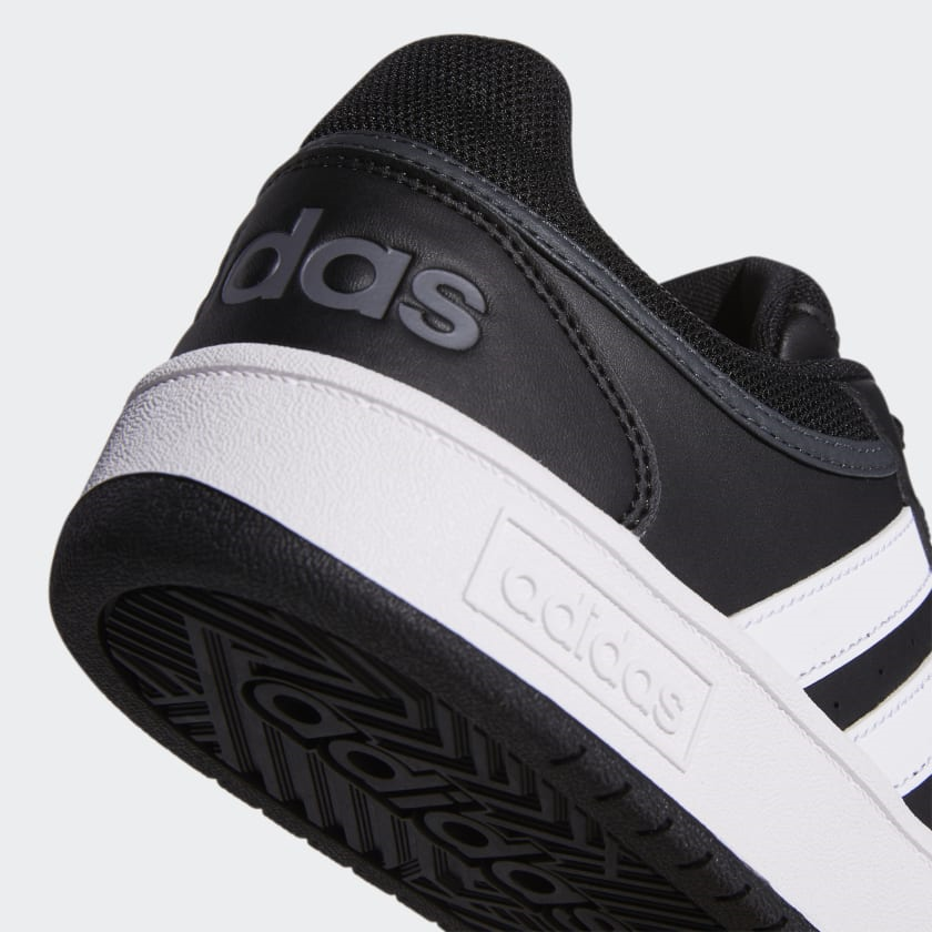 Adidas GY5432 Hoops 3.0 Erkek Günlük Spor Ayakkabı Siyah Beyaz