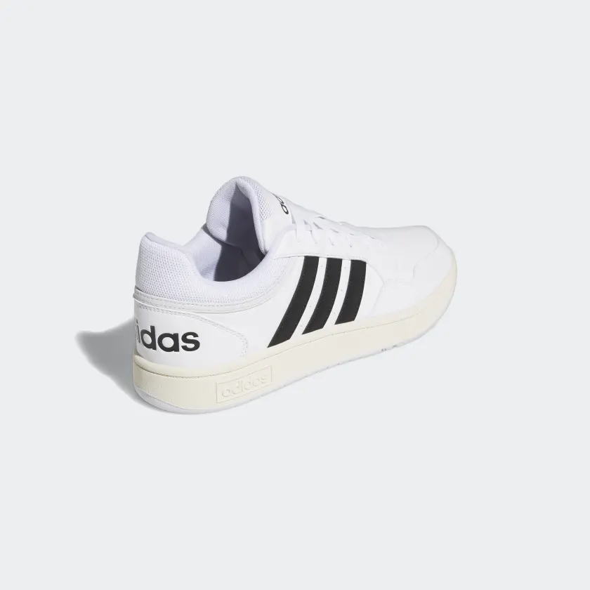 Adidas GY5434 Hoops 3.0 Erkek Sneaker Ayakkabısı Beyaz Siyah