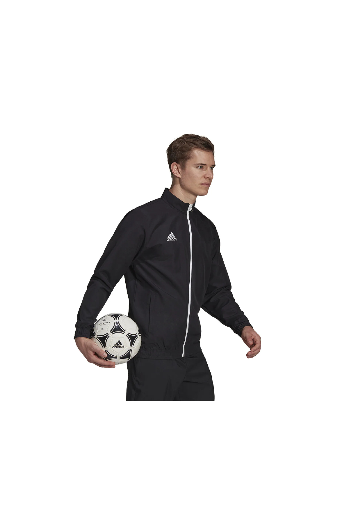 Adidas H57534 ENT22 PRE JKT Erkek Spor Ceket Siyah