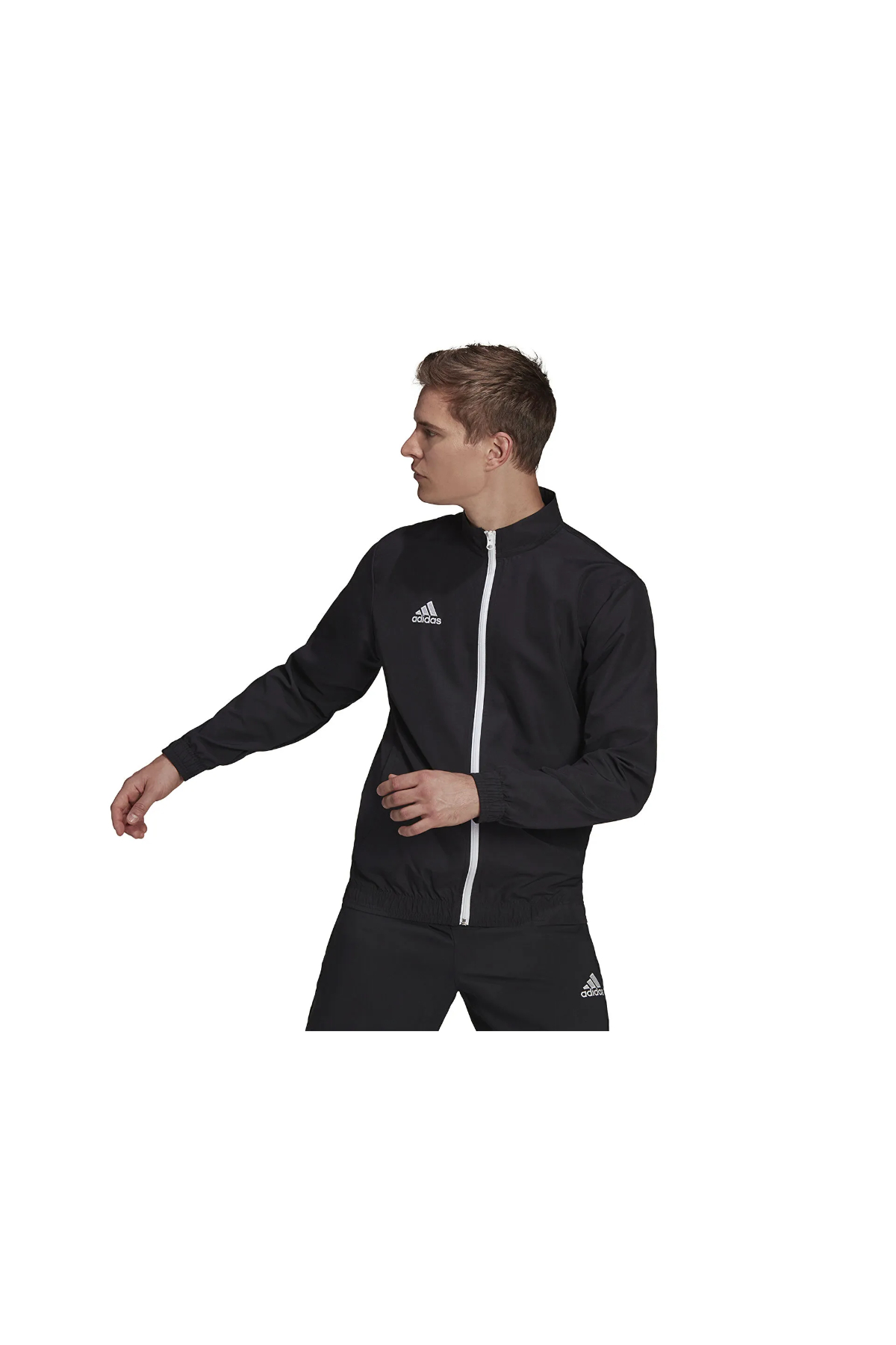 Adidas H57534 ENT22 PRE JKT Erkek Spor Ceket Siyah