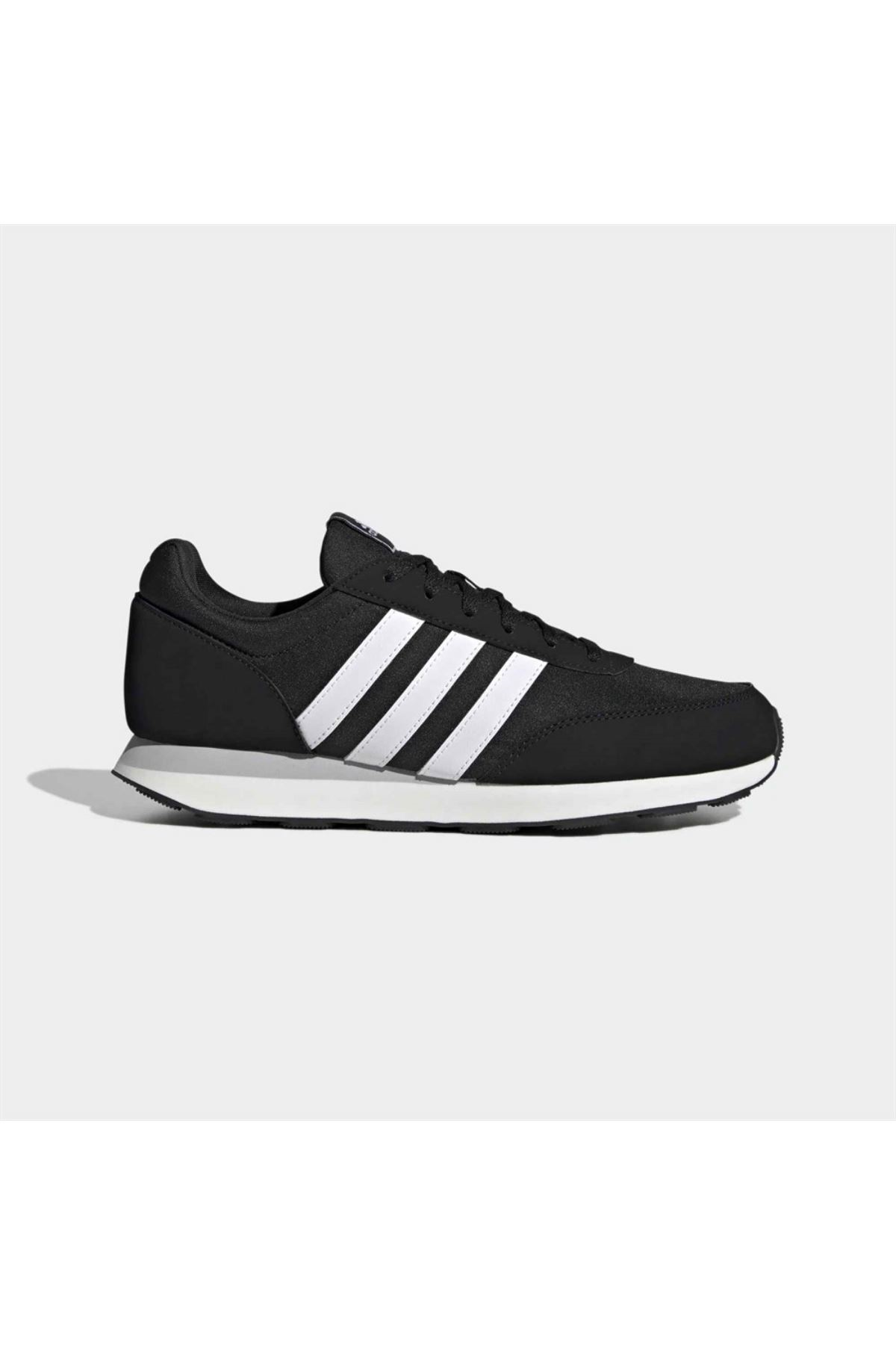 Adidas HP2258 Run60s 3.0 Kadın Spor Ayakkabısı Siyah Beyaz