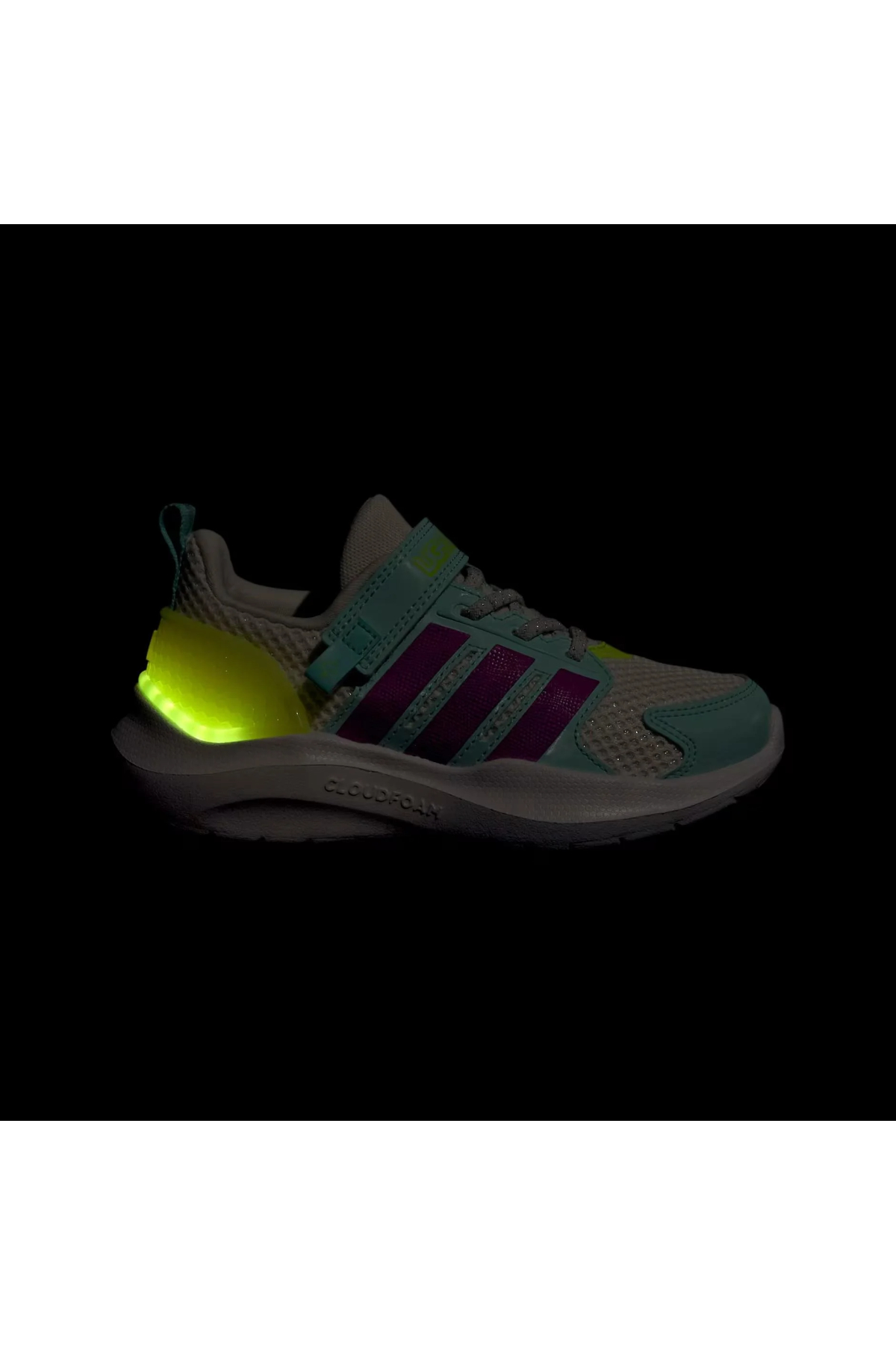 Adidas HQ9255 LIGHTORAMA RNR EL C Çocuk Yürüyüş Ayakkabısı yeşil beyaz