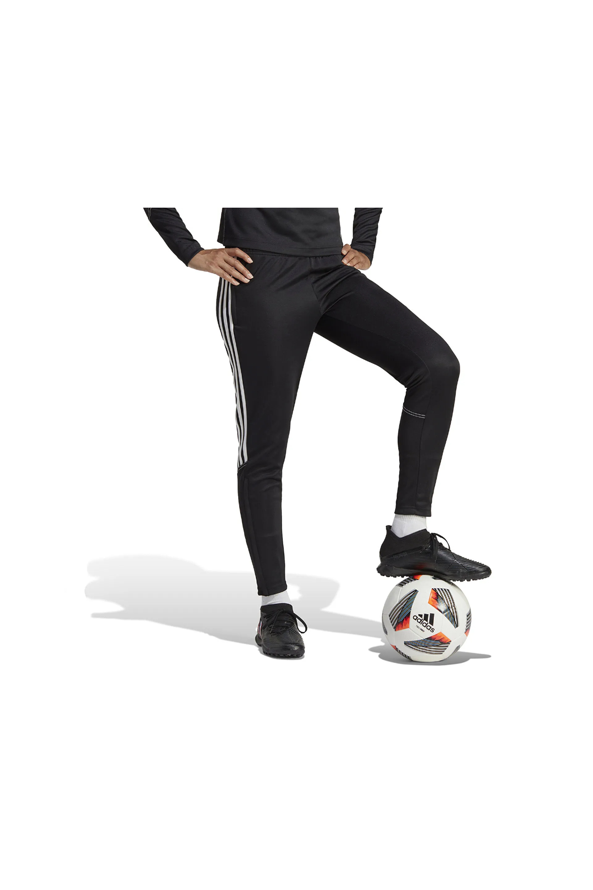 Adidas HS9530 TIRO23 CBTRPNTW Kadın Alt Eşofman Siyah Beyaz