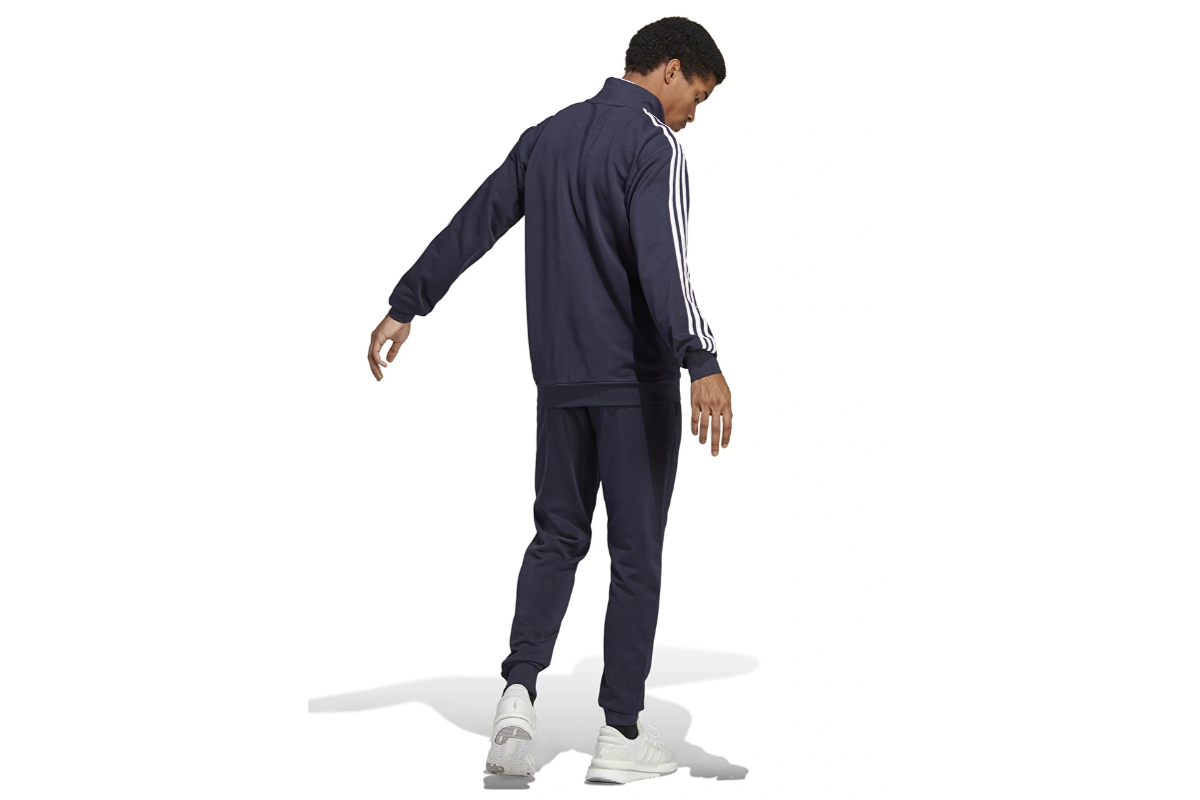 Adidas IC6765  M 3S FT TT TS Erkek Polo Yaka T-Shirt Siyah Beyaz