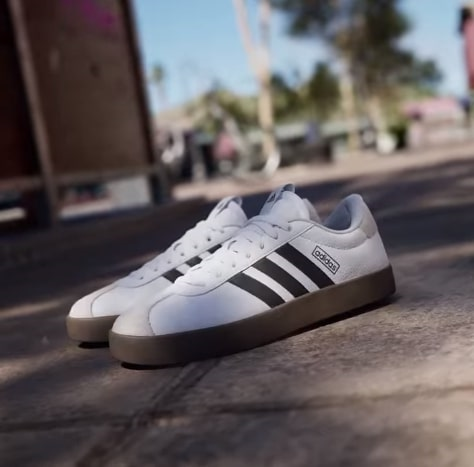 ADİDAS ID6285 VL COURT 3.0 Erkek Sneaker Ayakkabı Beyaz Siyah