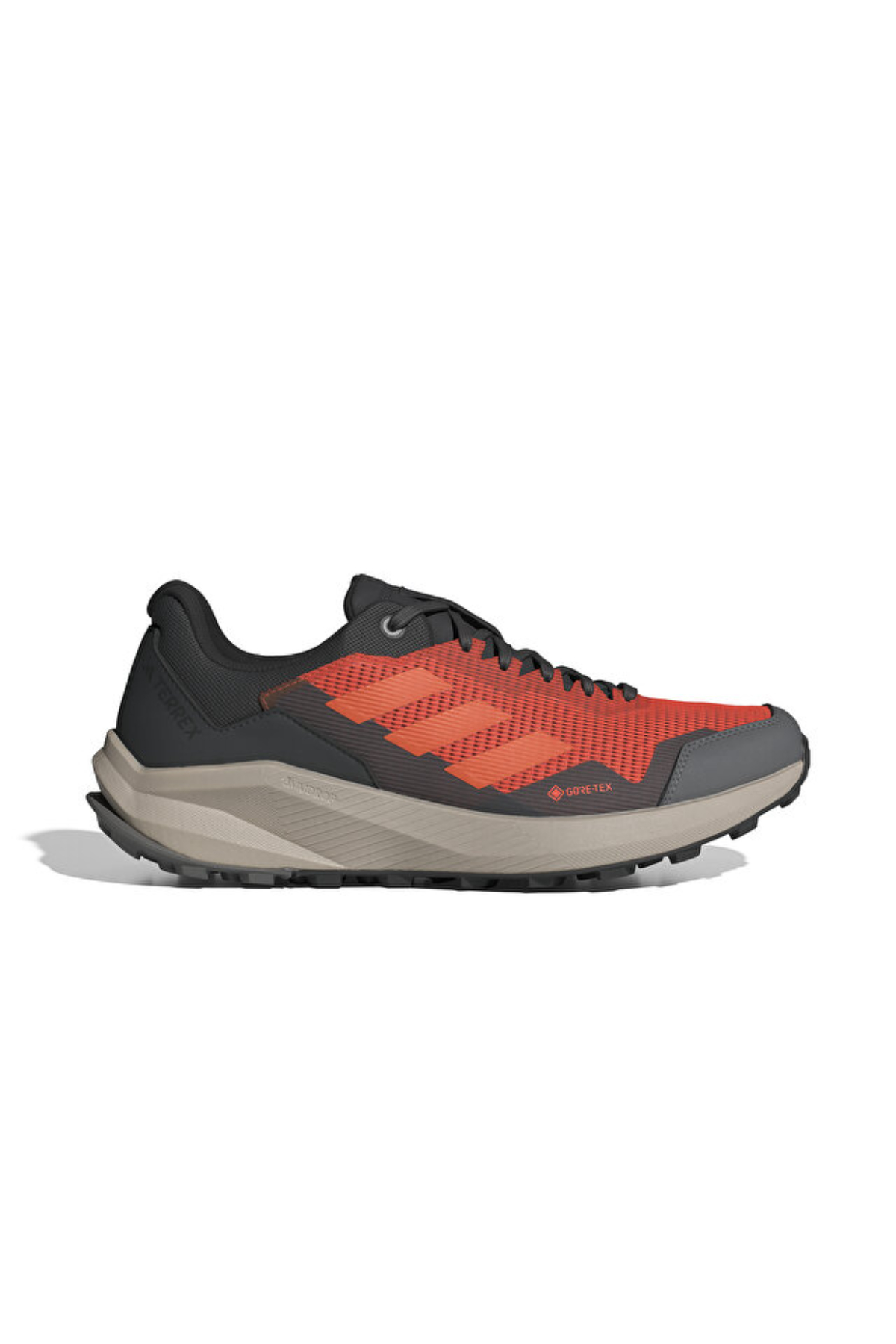 Adidas IG8930 TERREX TRAILRIDER GTX Erkek Outdoor Ayakkabısı Turuncu Gri