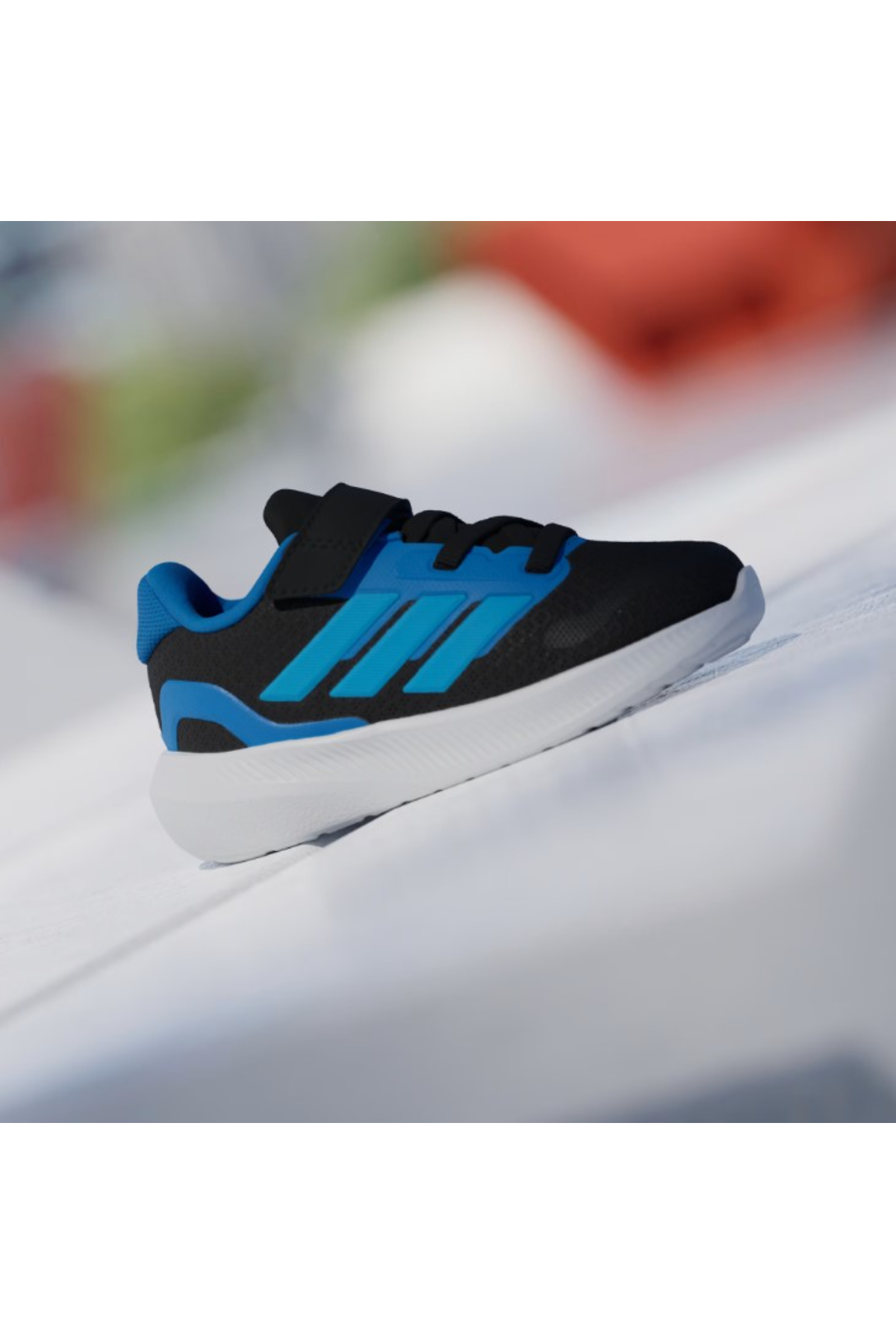 Adidas IH6865 RUNFALCON 5 EL I Çocuk Yürüyüş Ayakkabısı Siyah Mavi