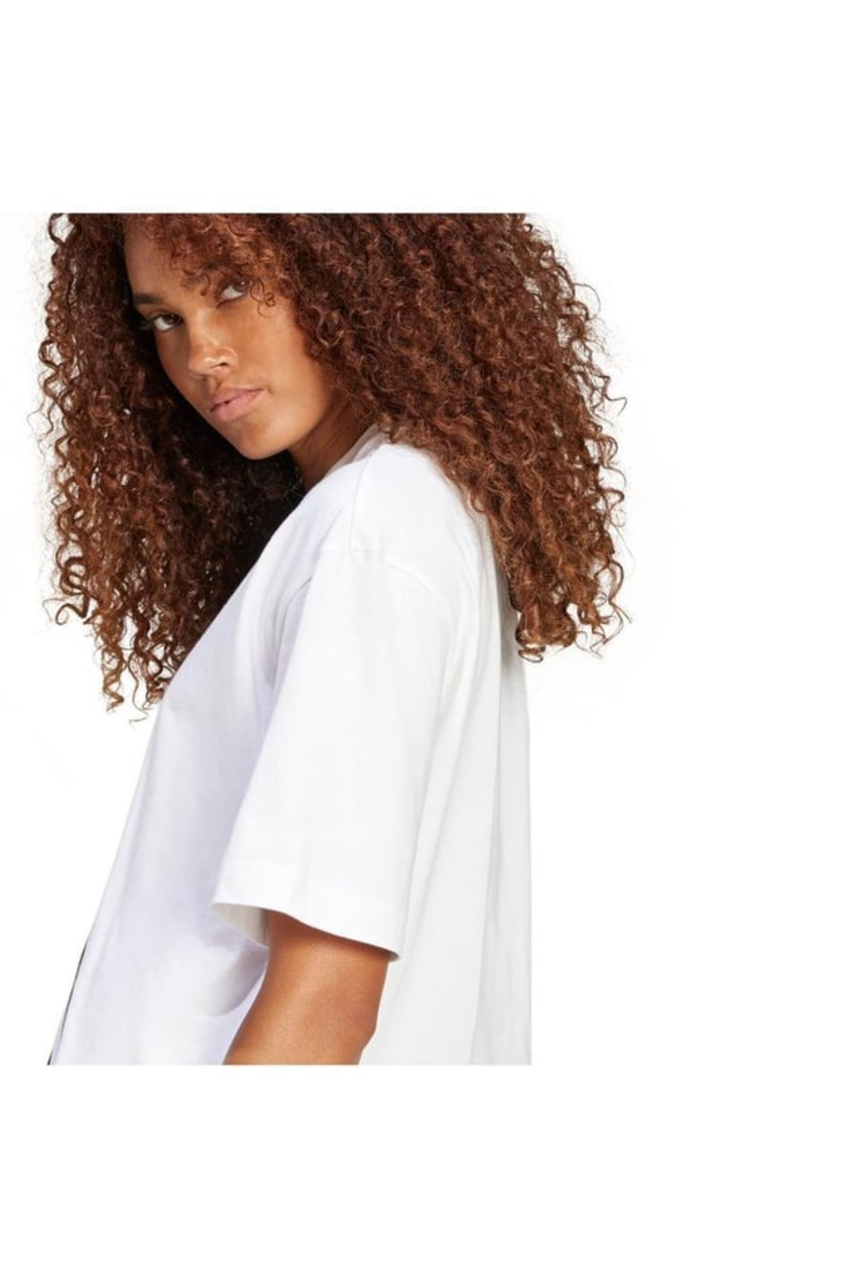 Adidas JG8737 W BL SJ BF T Kadın Tişört Beyaz