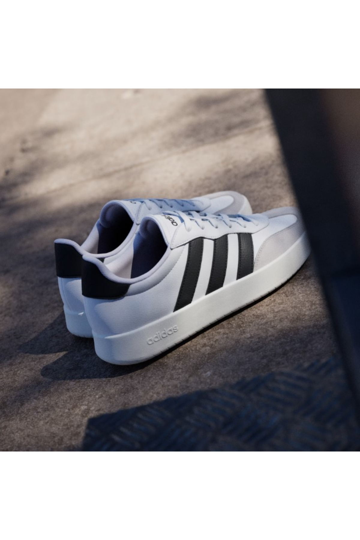 Adidas JI2306 BARREDA Erkek Sneaker Ayakkabısı Beyaz