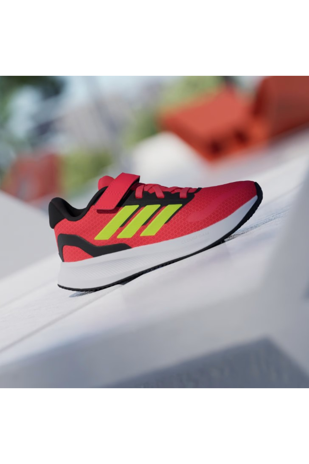 Adidas JP9400 RUNFALCON 5 EL C Çocuk Yürüyüş Ayakkabısı Kırmızı