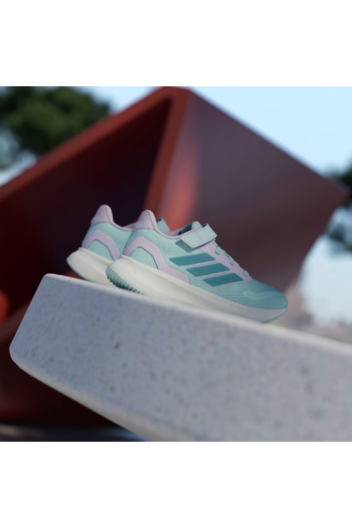 Adidas JP9403 RUNFALCON 5 EL C Çocuk Yürüyüş Ayakkabısı Mint