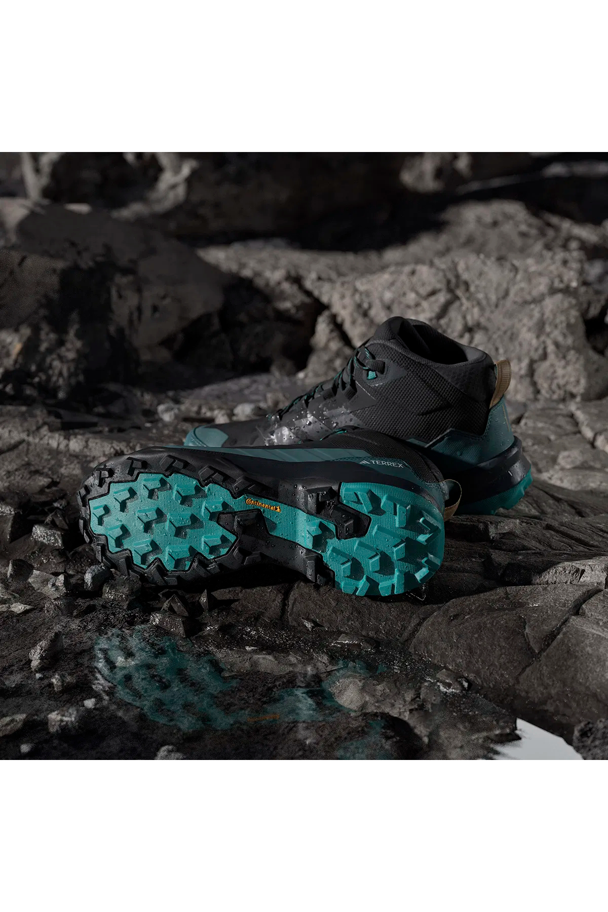 Adidas JQ2206 TERREX SKYCHASER AX5 MID GTX Erkek Outdoor Bot Siyah Mavi