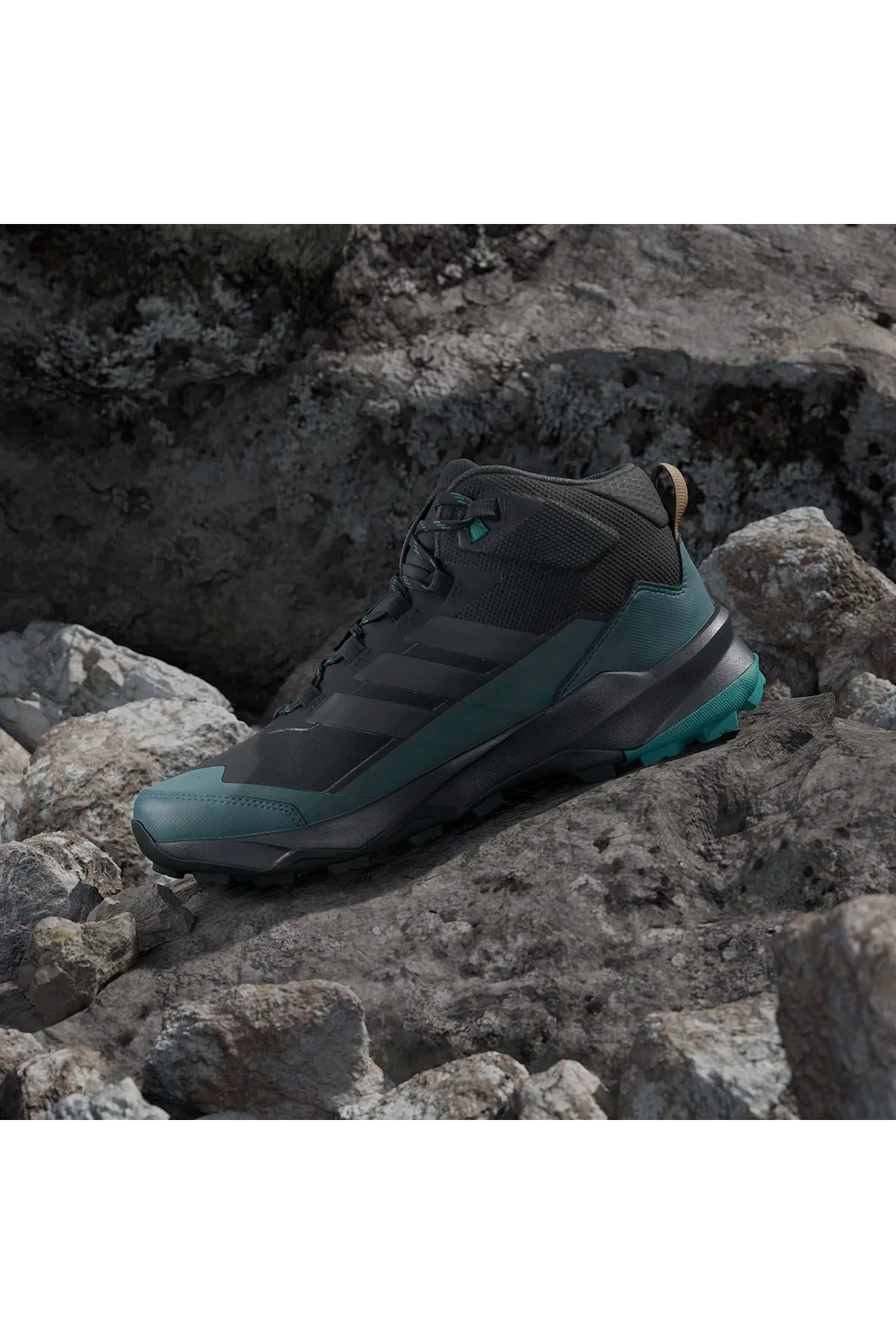 Adidas JQ2206 TERREX SKYCHASER AX5 MID GTX Erkek Outdoor Bot Siyah Mavi