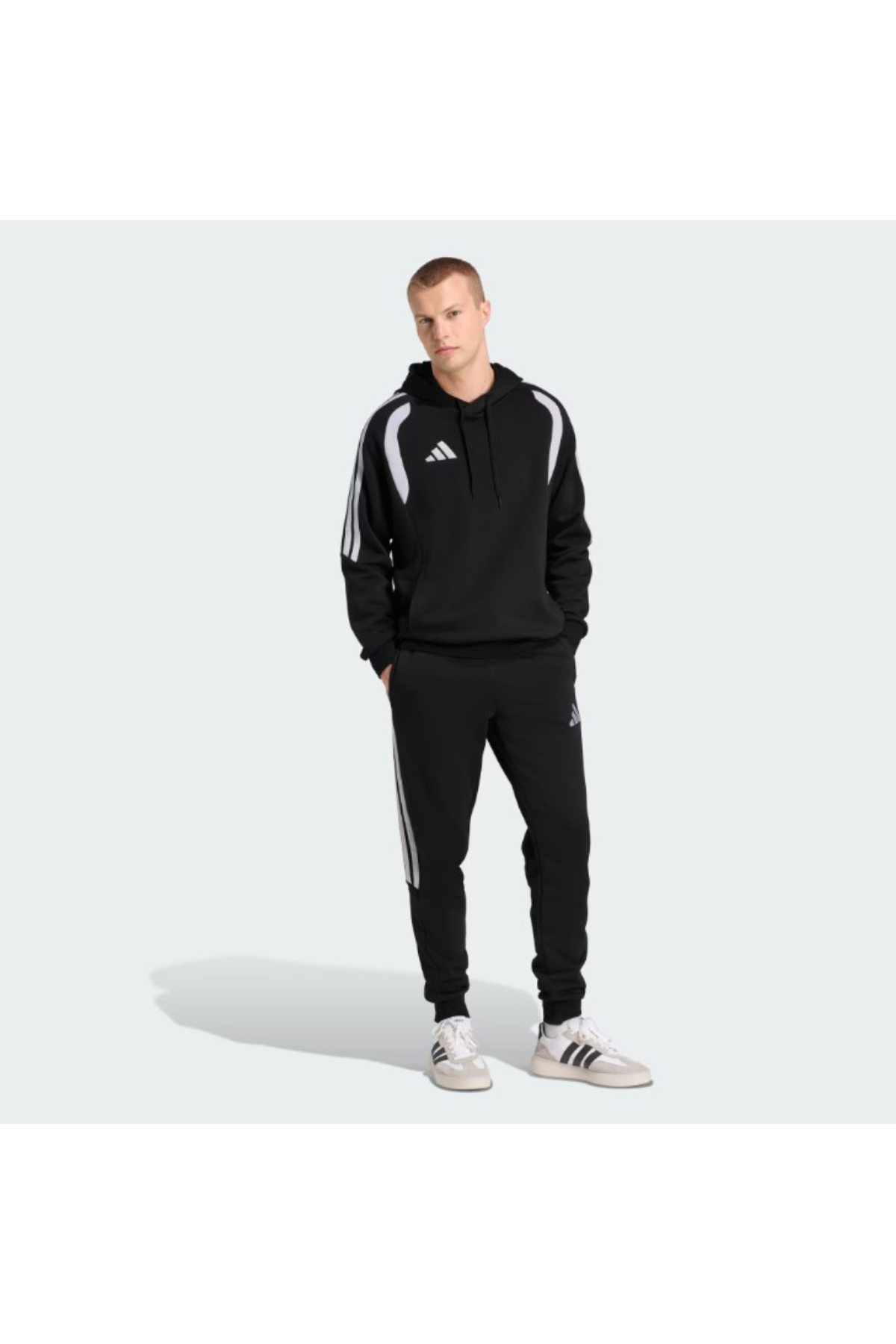 Adidas JY7154 TIRO62L SW PNT Erkek Alt Eşofman Siyah Beyaz