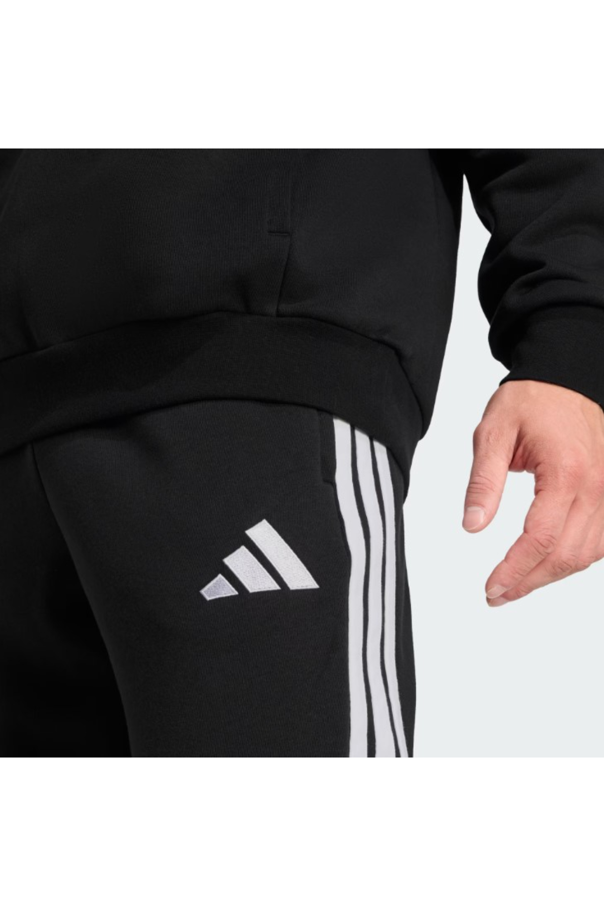 Adidas JY7154 TIRO62L SW PNT Erkek Alt Eşofman Siyah Beyaz