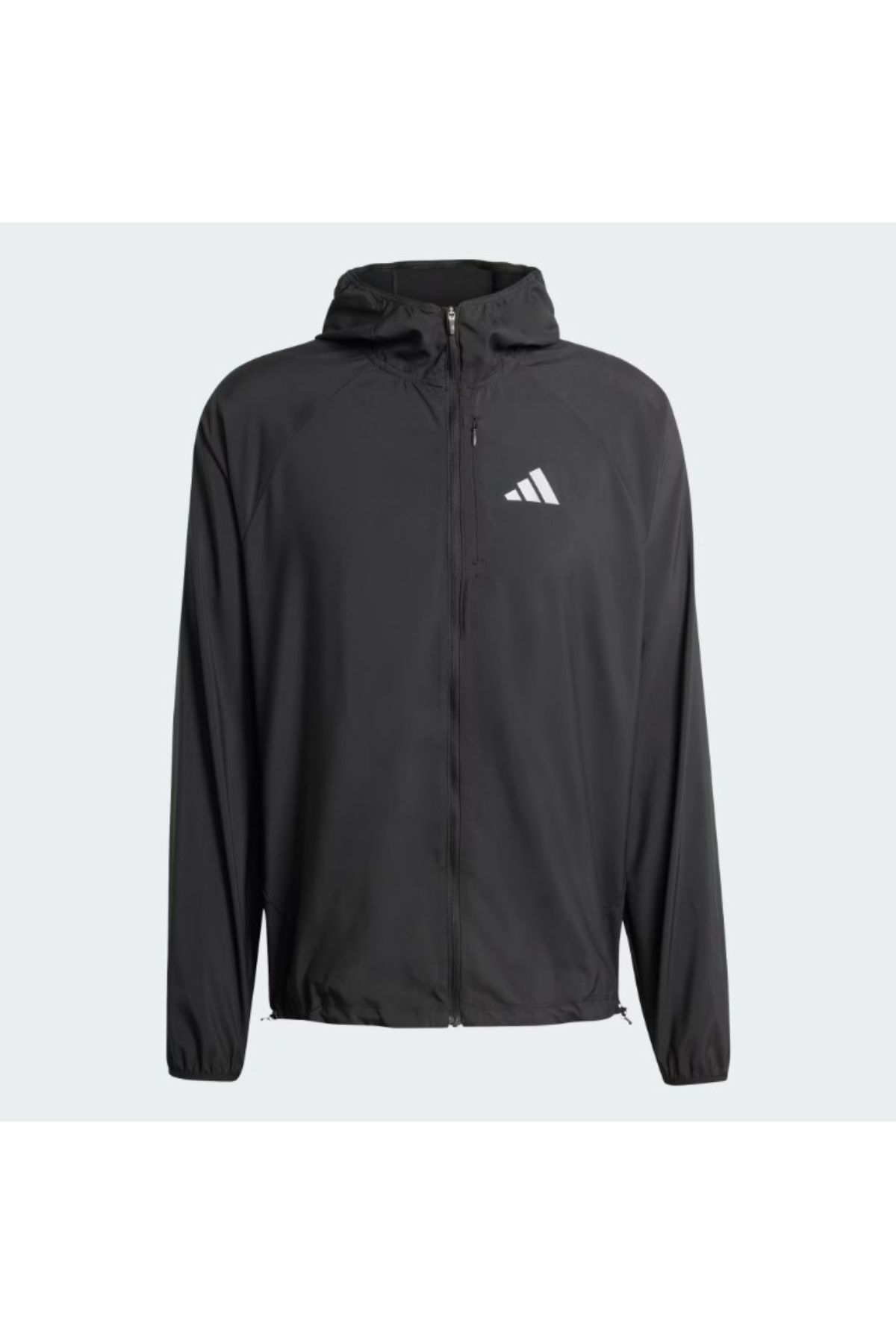 Adidas JZ7782 Run Ess JKT M Erkek Spor Ceket Siyah