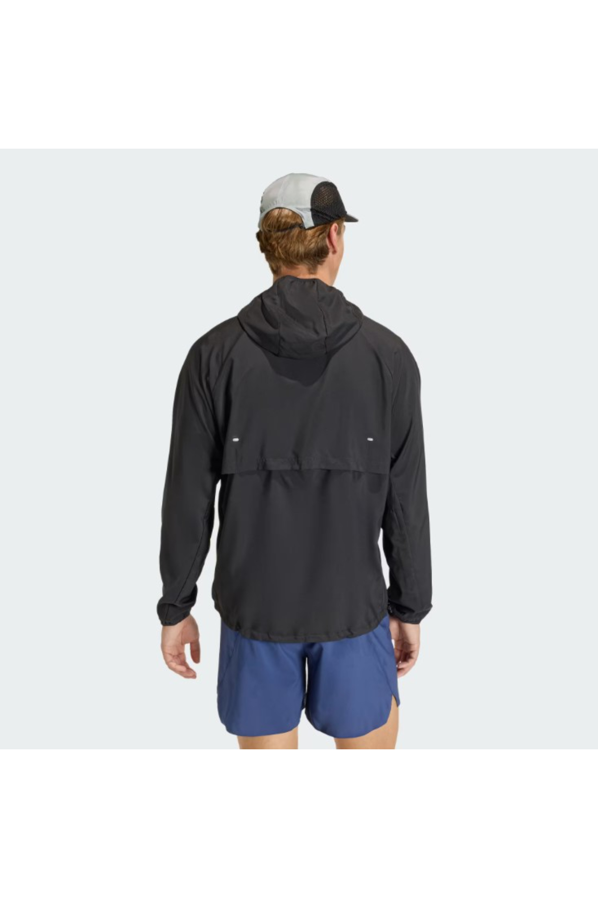 Adidas JZ7782 Run Ess JKT M Erkek Spor Ceket Siyah