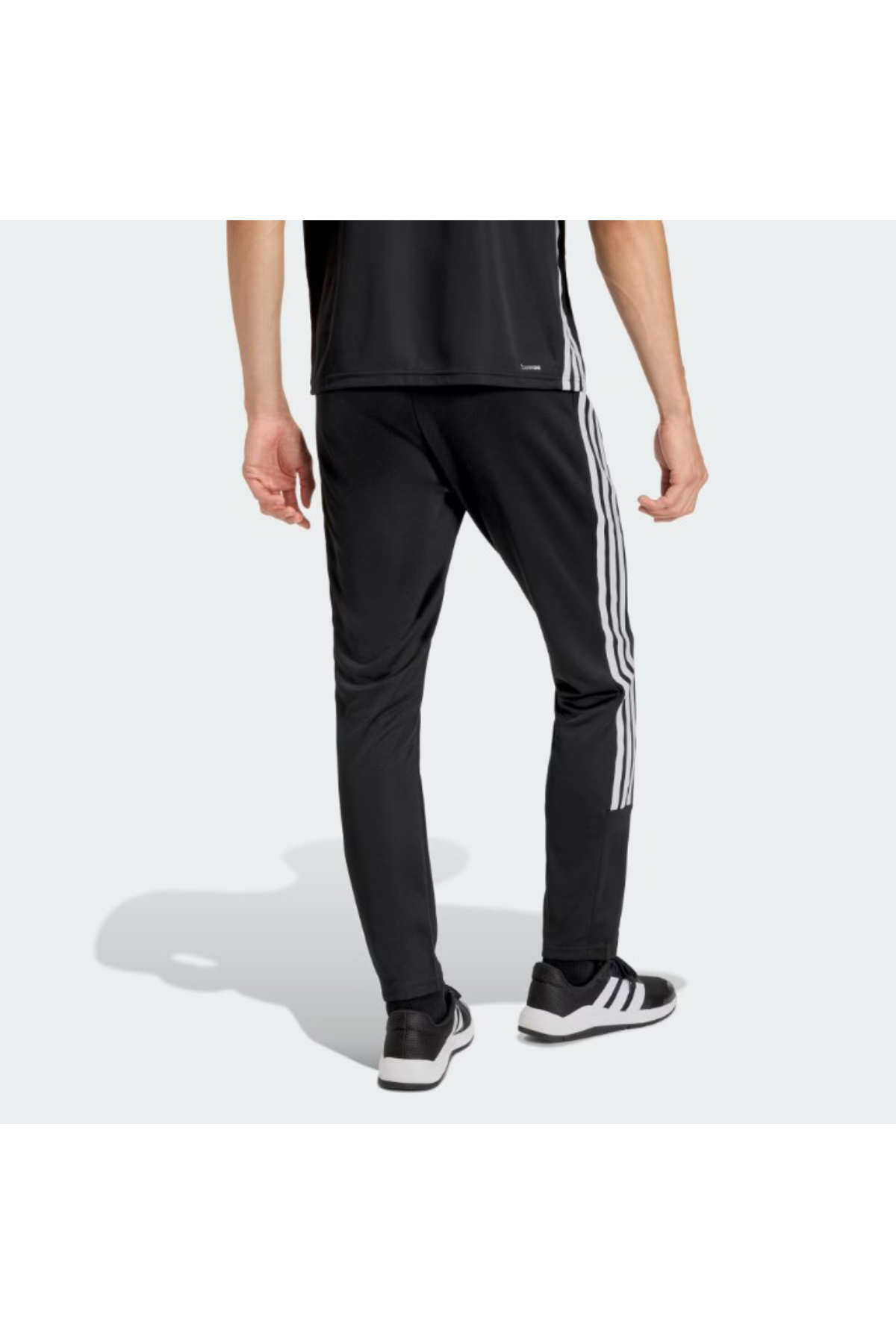 Adidas KA3590 WE ALLSET 3S PT Erkek Alt Eşofman Siyah Beyaz