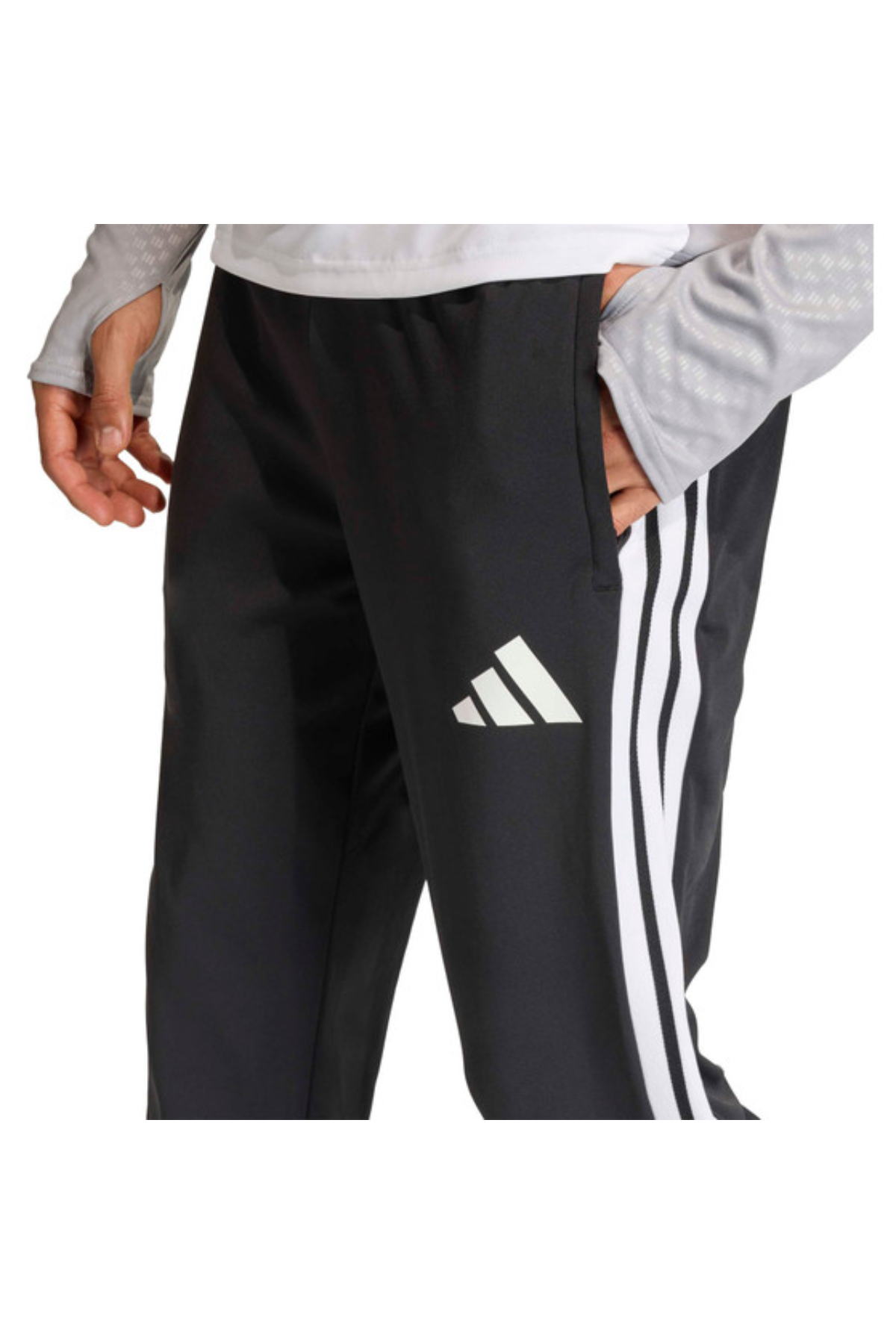 Adidas KA5119 TIRO26C PNT Erkek Alt Eşofman Siyah Beyaz
