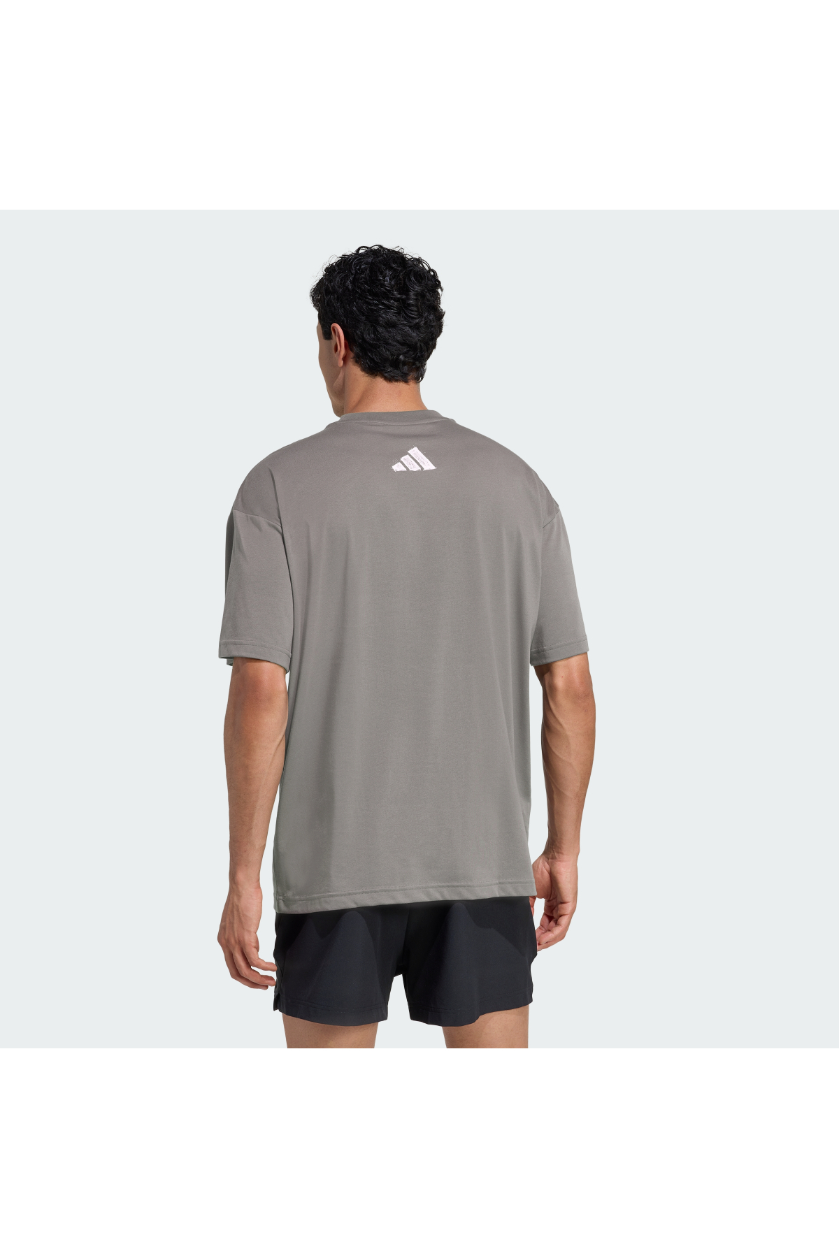 Adidas KB9400 M PWR G T Erkek T-Shirt Gri