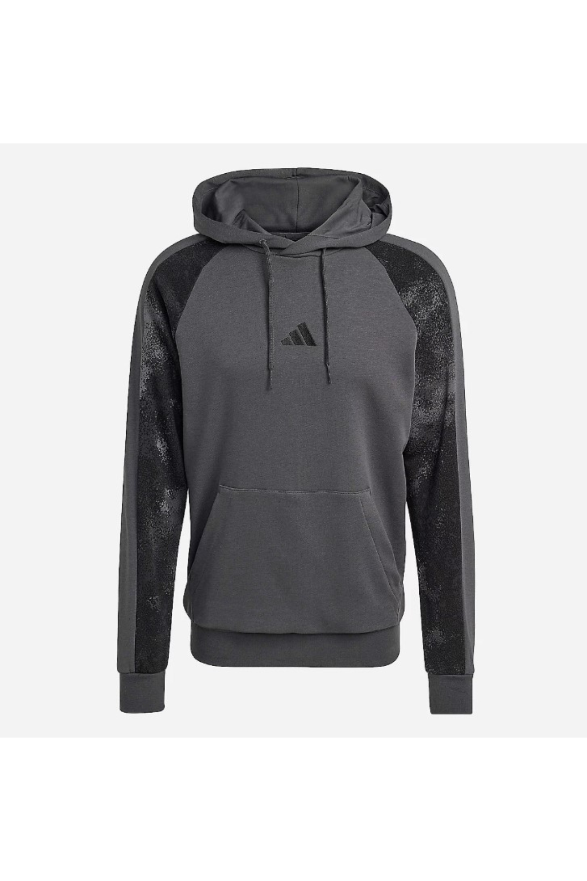 Adidas KC0705 M CAMO PRINT HD Erkek Sweat Gri Siyah