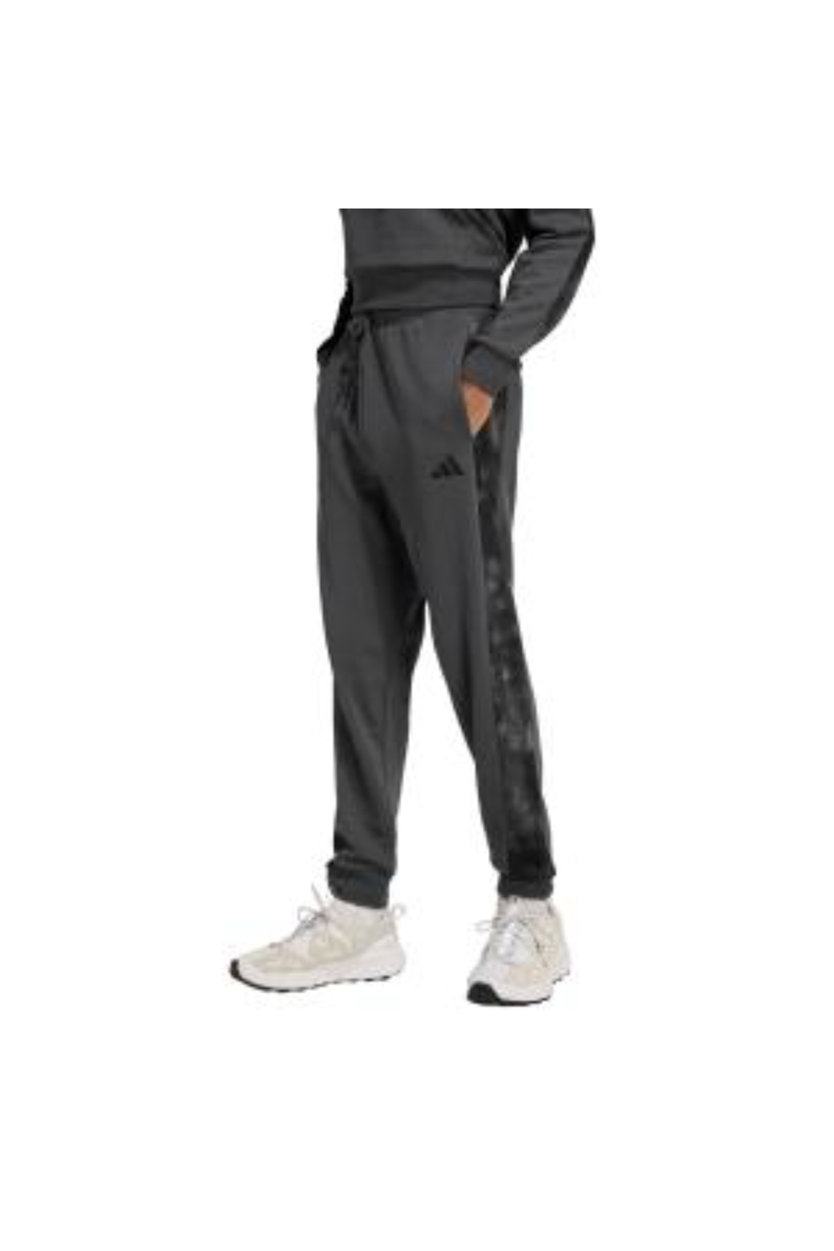 Adidas KC0715 M CAMO PRINT PT Erkek Alt Eşofman Gri