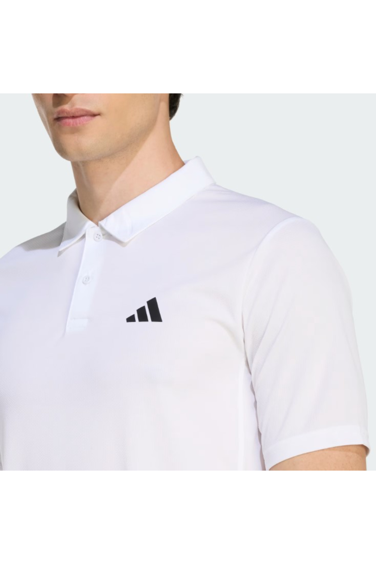 Adidas KD5436 WE BAS POLO Erkek Polo Yaka T-Shirt Beyaz