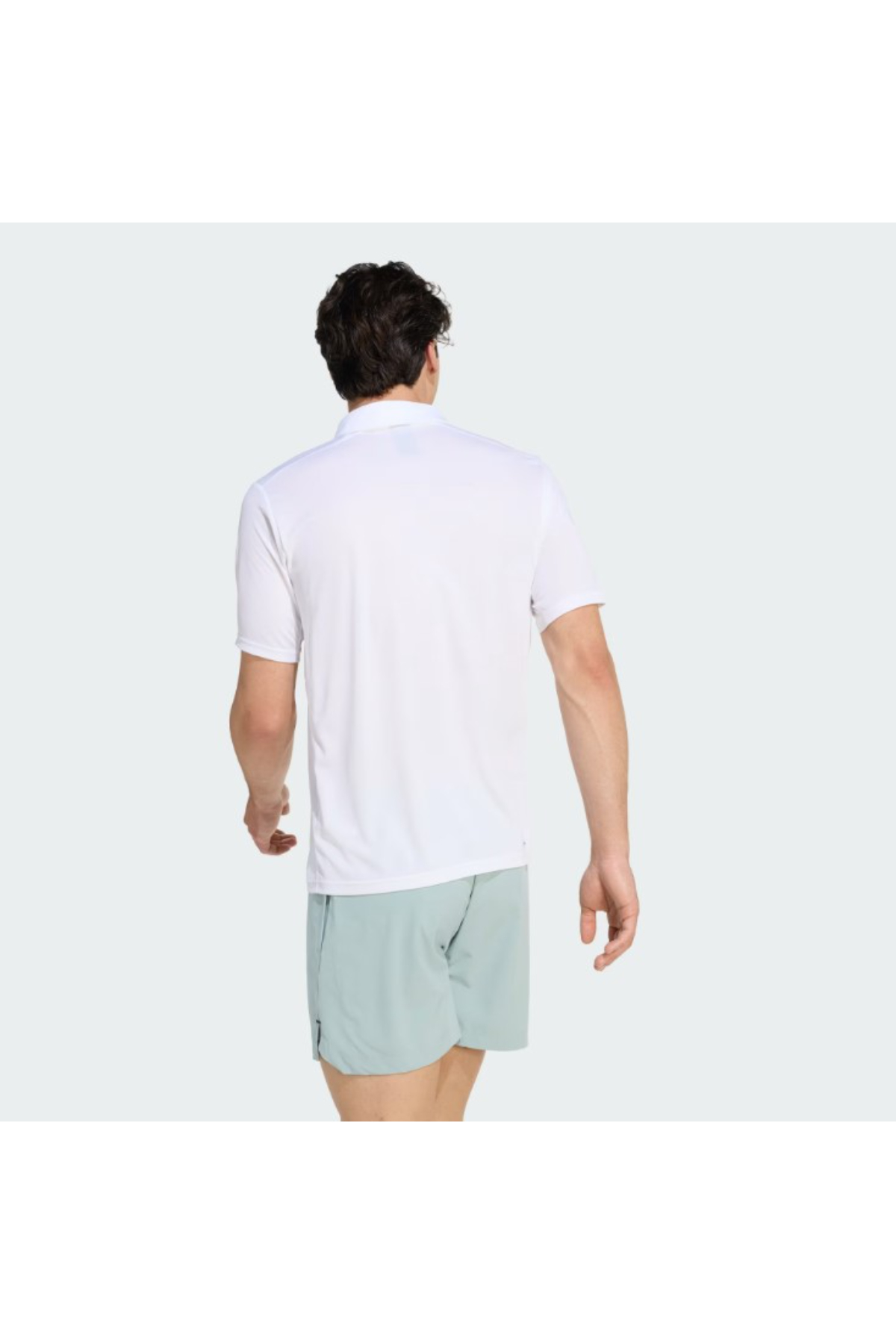 Adidas KD5436 WE BAS POLO Erkek Polo Yaka T-Shirt Beyaz