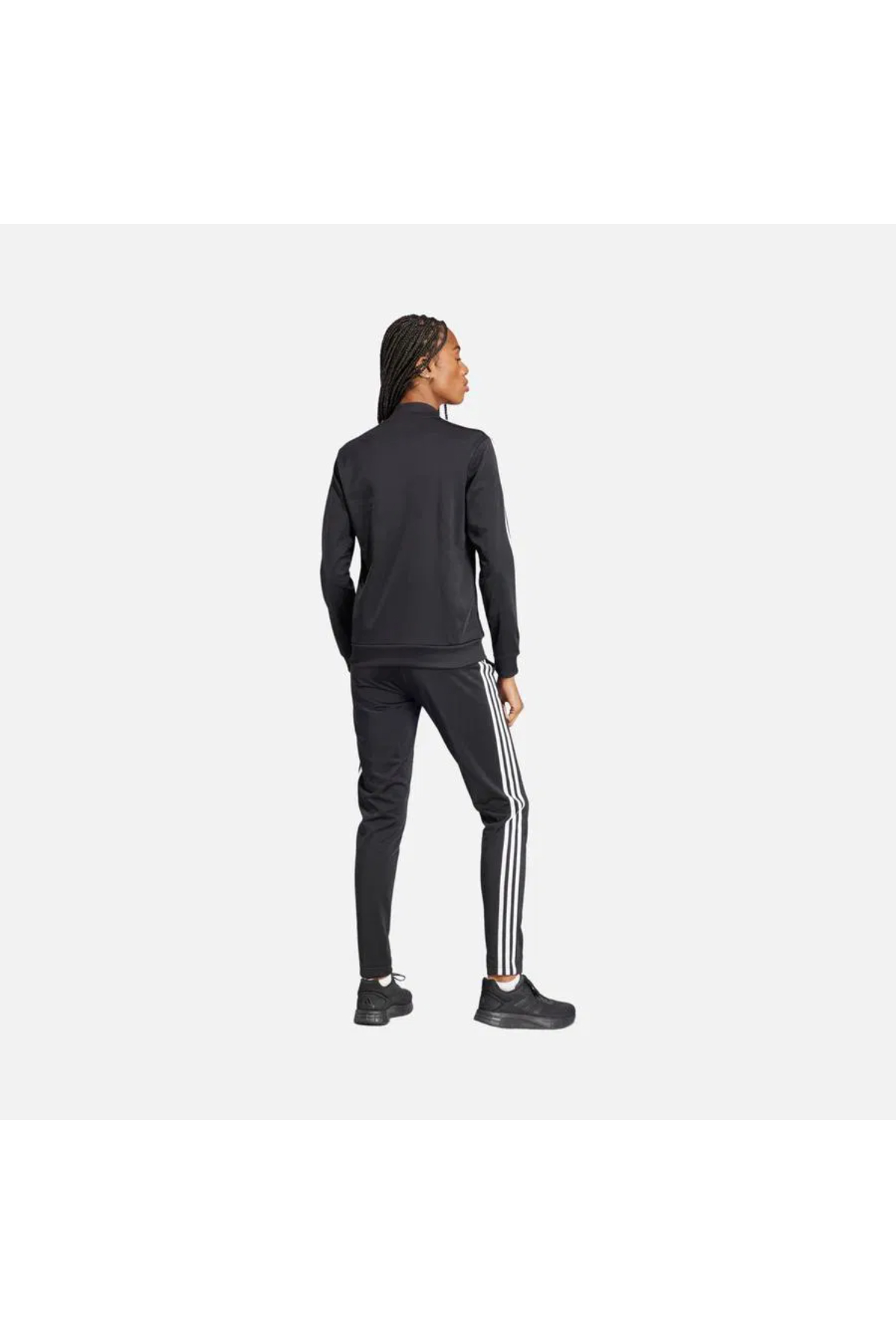 Adidas W63051 Fieda Suit Kadın Eşofman Takımı Siyah Beyaz