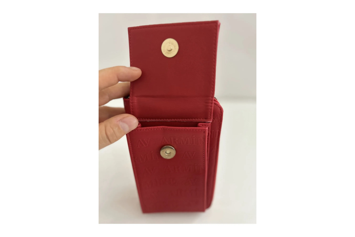 Armine 265 Bayan Çanta Kırmızı Lazer Kırmızı