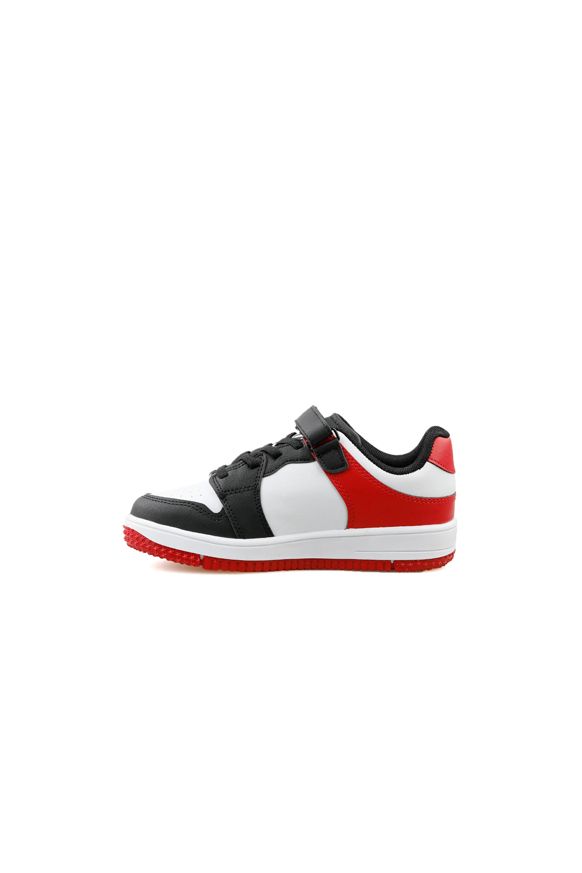 BoBe KIDS Haykat Kısa Flt Erkek Çocuk Sneaker Beyaz Kırmızı