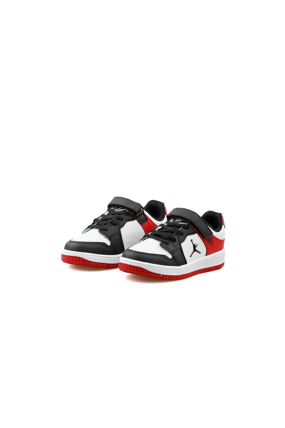 BoBe KIDS Haykat Kısa Flt Erkek Çocuk Sneaker Beyaz Kırmızı