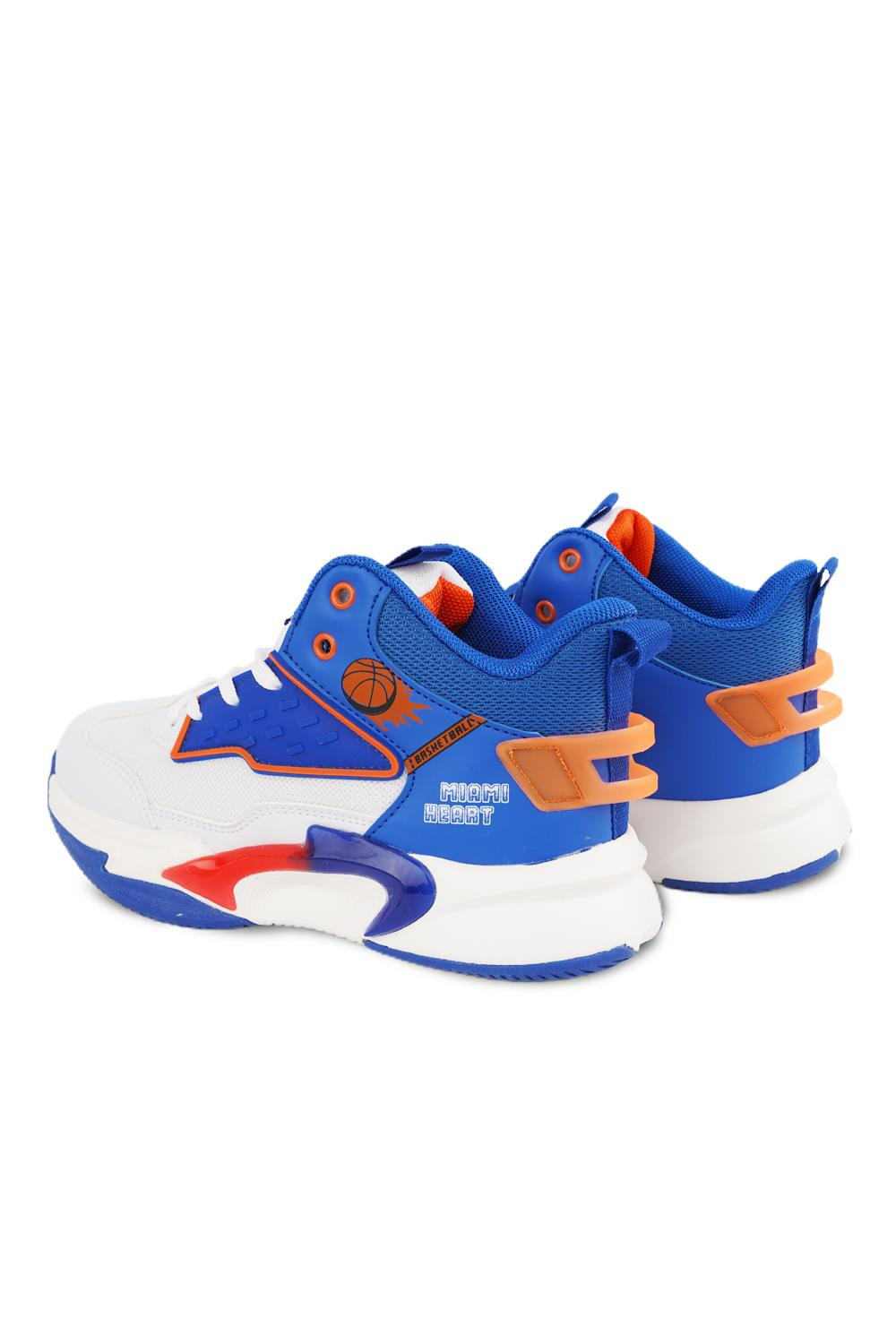 BoBe KIDS LONDON FLT Erkek Çocuk Ayakkabısı Saks Saks