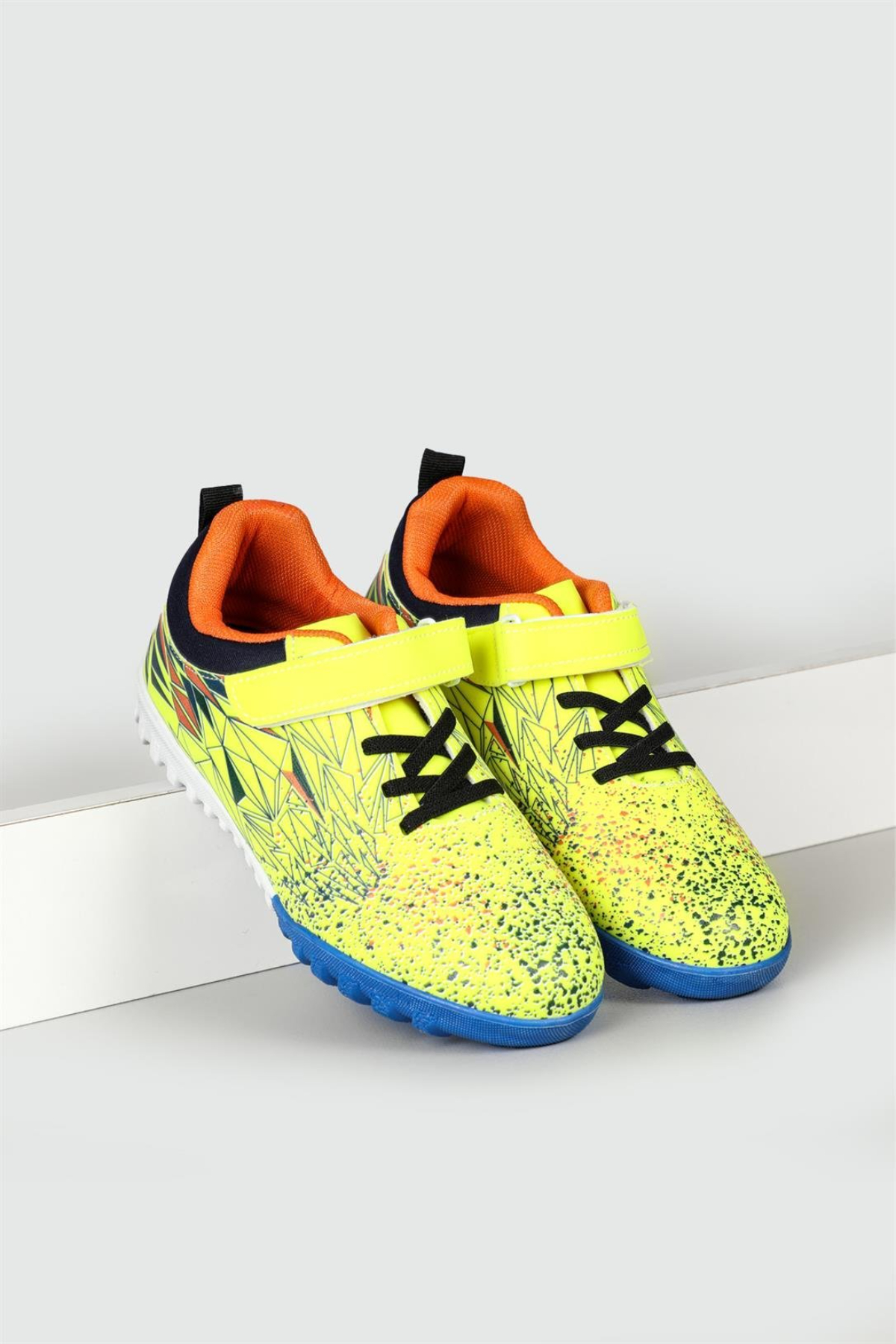 BoBe KIDS Messi Erkek Halı Saha Ayakkabısı Sarı
