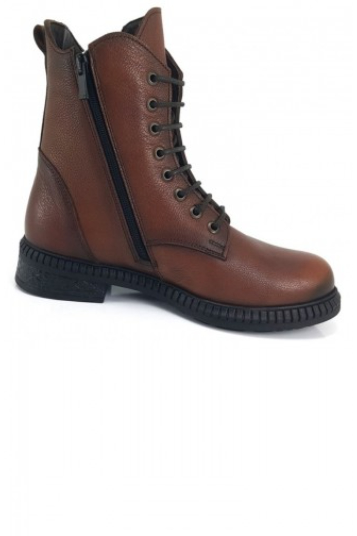 Castle Black 20912-1 Kadın Hakiki Deri Bot Taba