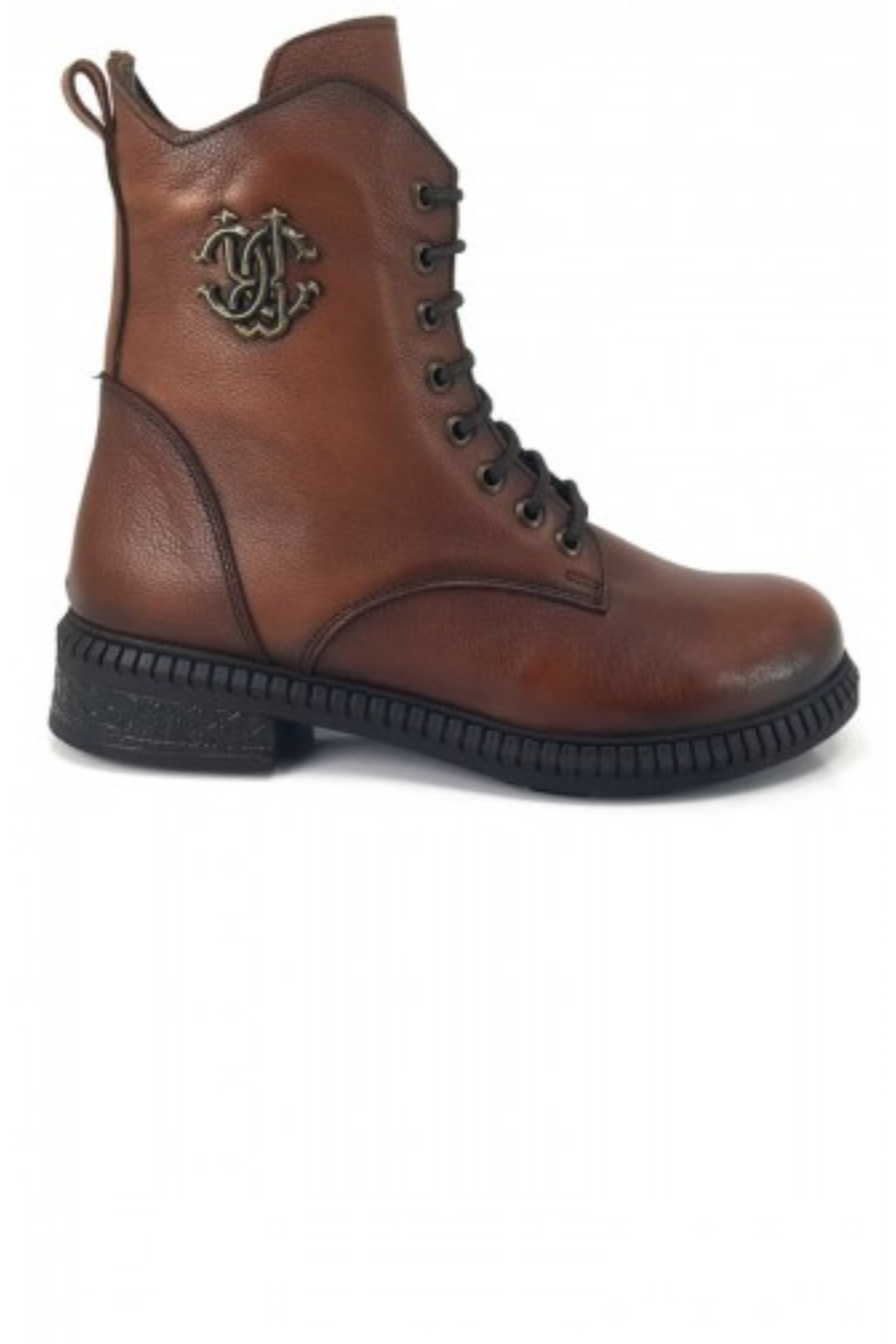 Castle Black 20912-1 Kadın Hakiki Deri Bot Taba