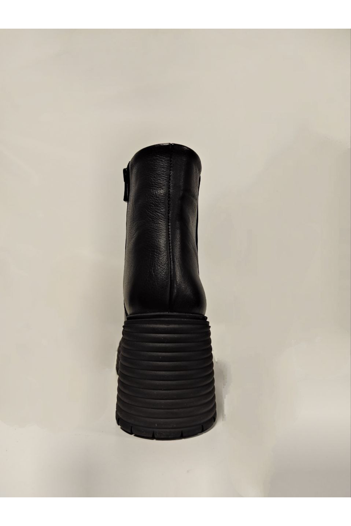 Castle Black 543622-1 Hakikki Deri Kadın Botu Siyah