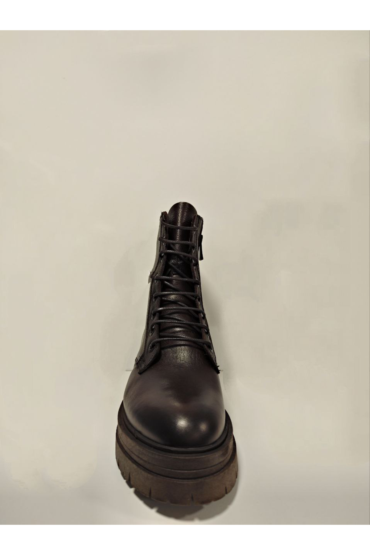 Castle Black YLDZ-26254-1 Kahverengi Hakiki Deri Kadın Bot Kahverengi