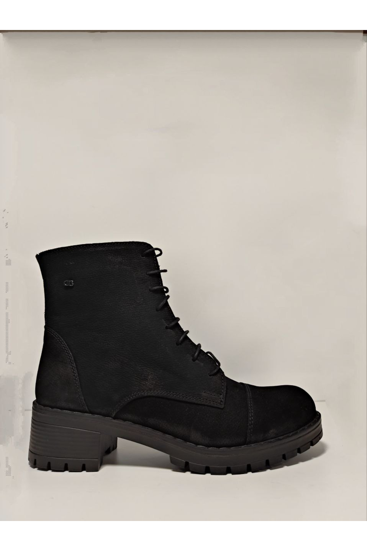 Castle Black YLDZ-2670-2 Siyah Hakiki Deri Kadın Bot Siyah