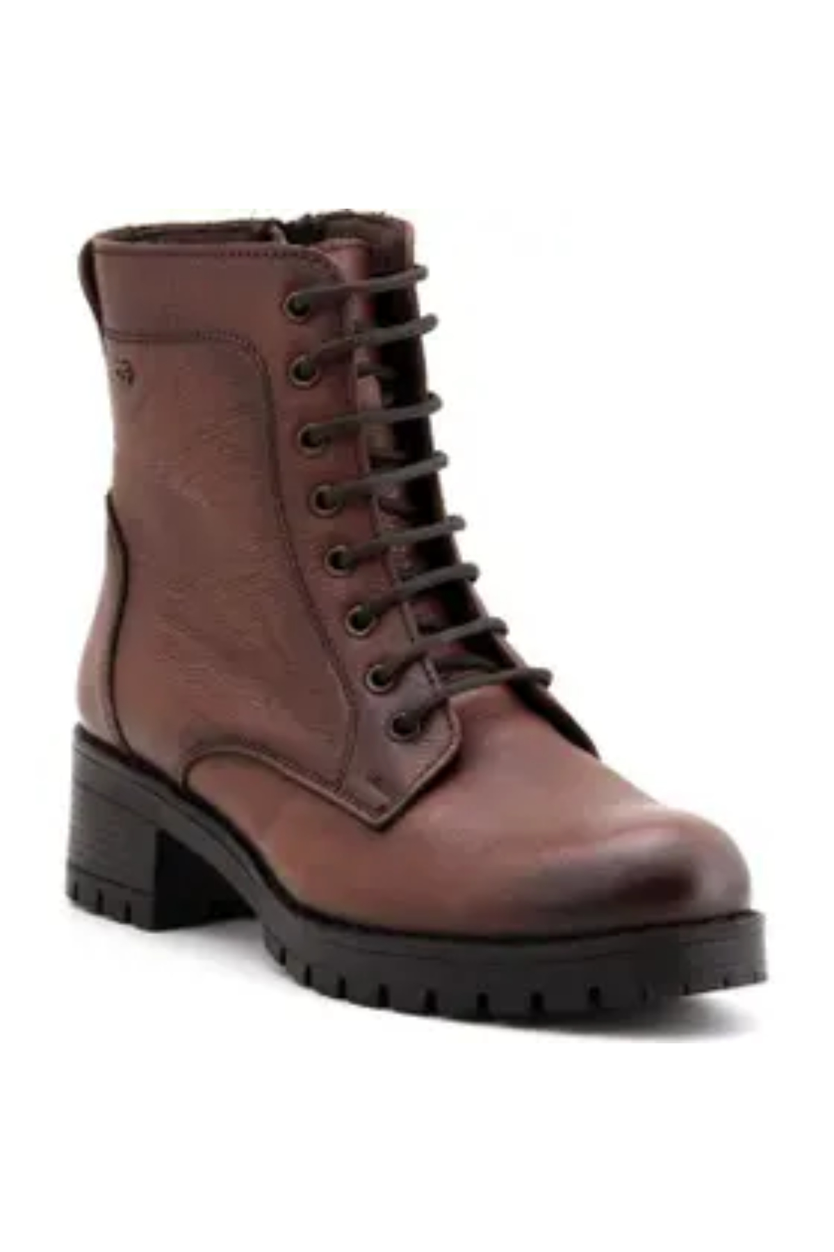 Castle Black YLDZ-2680-1 Hakiki Deri Kadın Botu Kahverengi