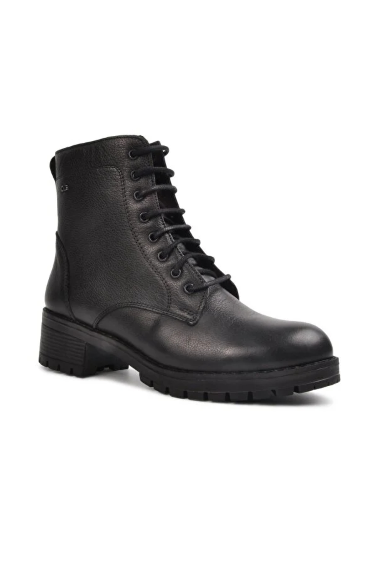 Castle Black YLDZ-2680-1 Siyah Hakiki Deri Kadın Bot Siyah