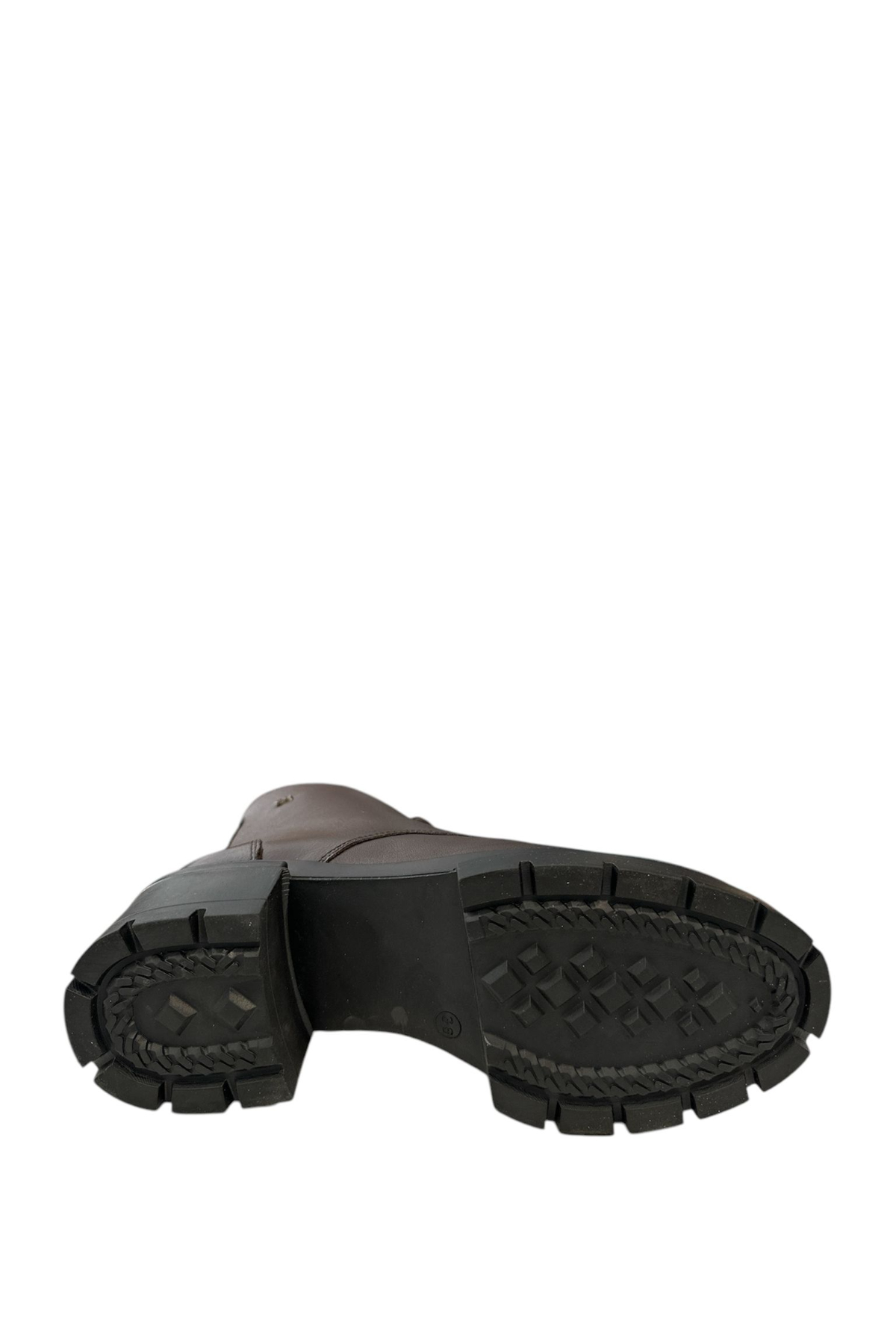 Castle Black YLDZ-27361-1 Kadın Hakiki Deri Klasik Bot Kahverengi